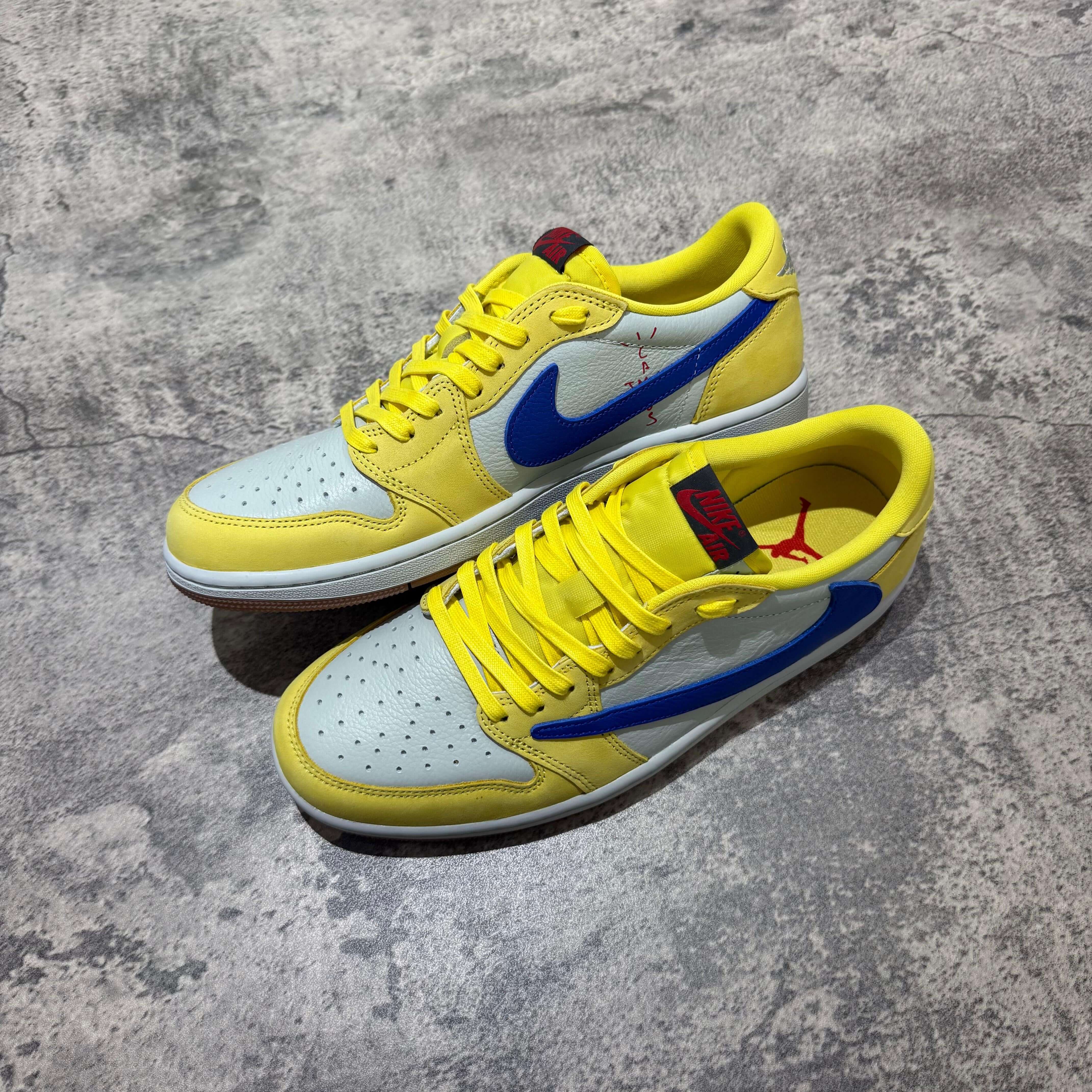 Travis Scott x Air Jordan 1 Low OG Canary (Women's)