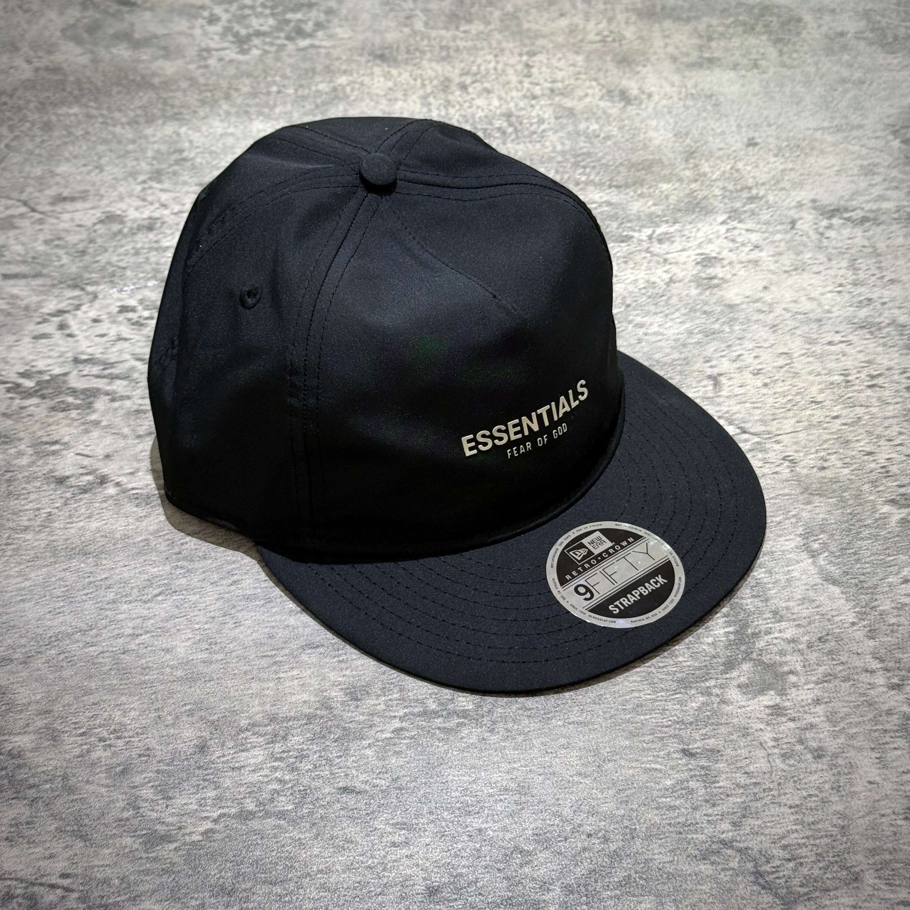 FOG Essentials x New Era Baseball Cap - Black | In stock