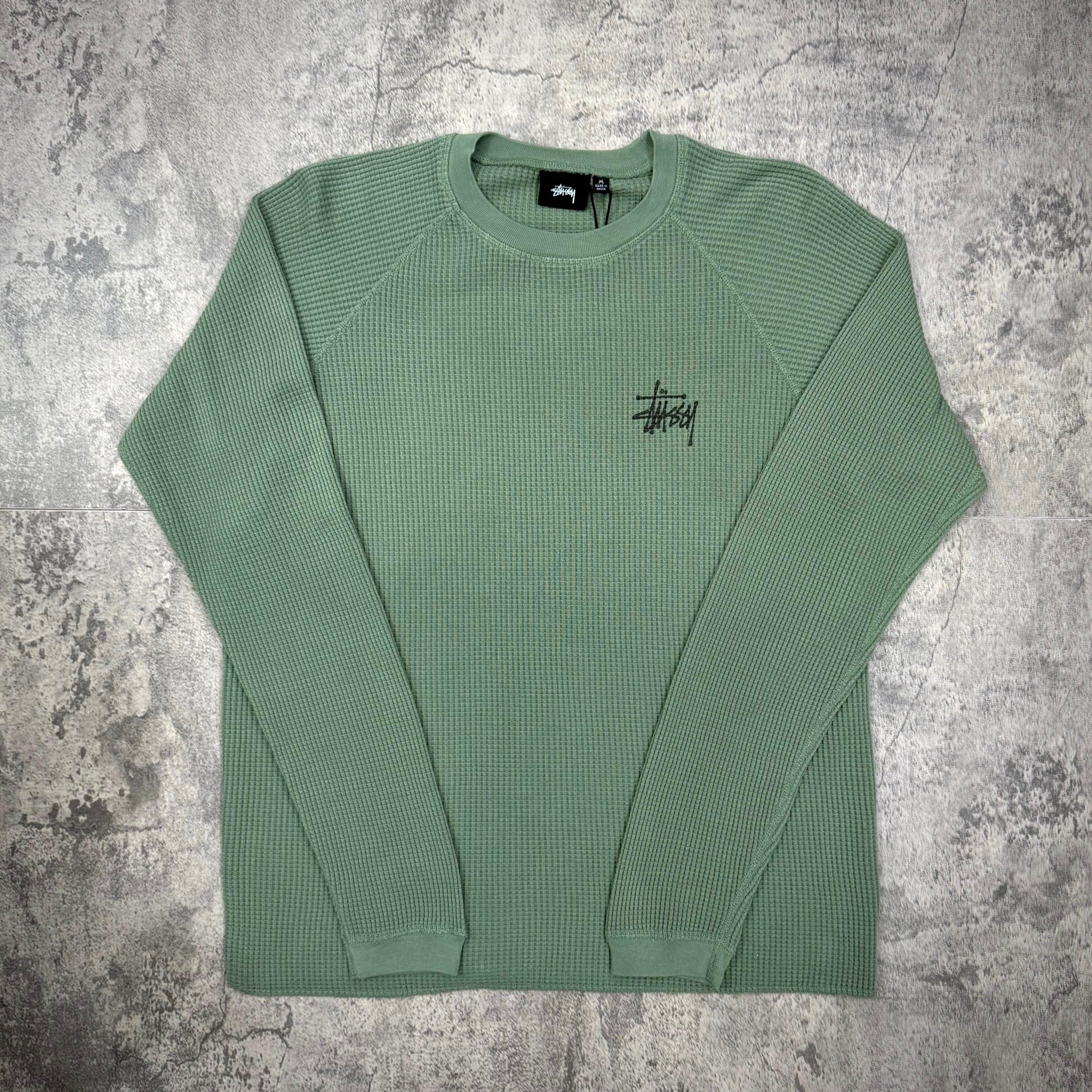 Stussy Basic Raglan Thermal LS Crew | In stock – WEAR43WAY