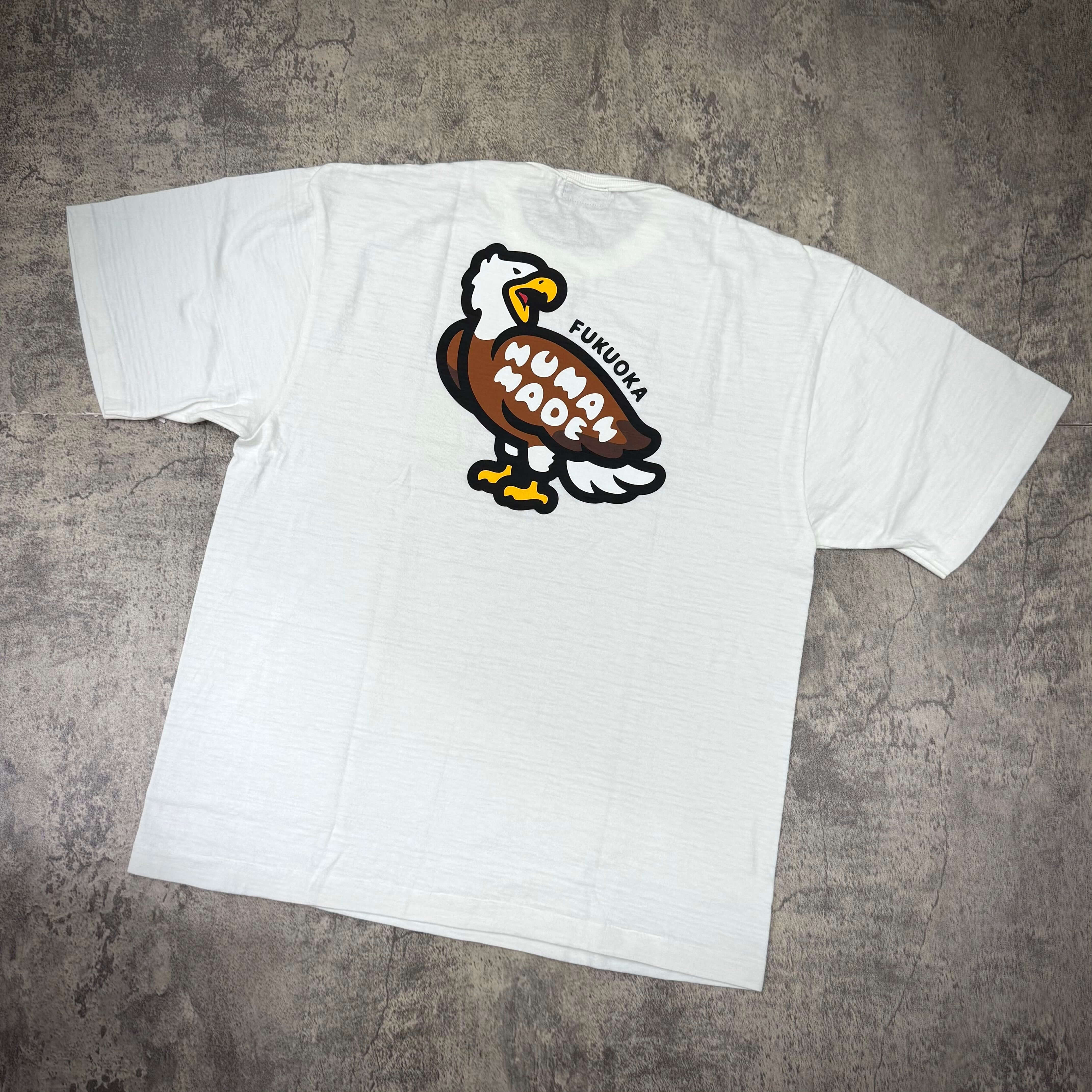 現貨Human Made 福岡限定Hawk Back Logo Tee - 限量發售