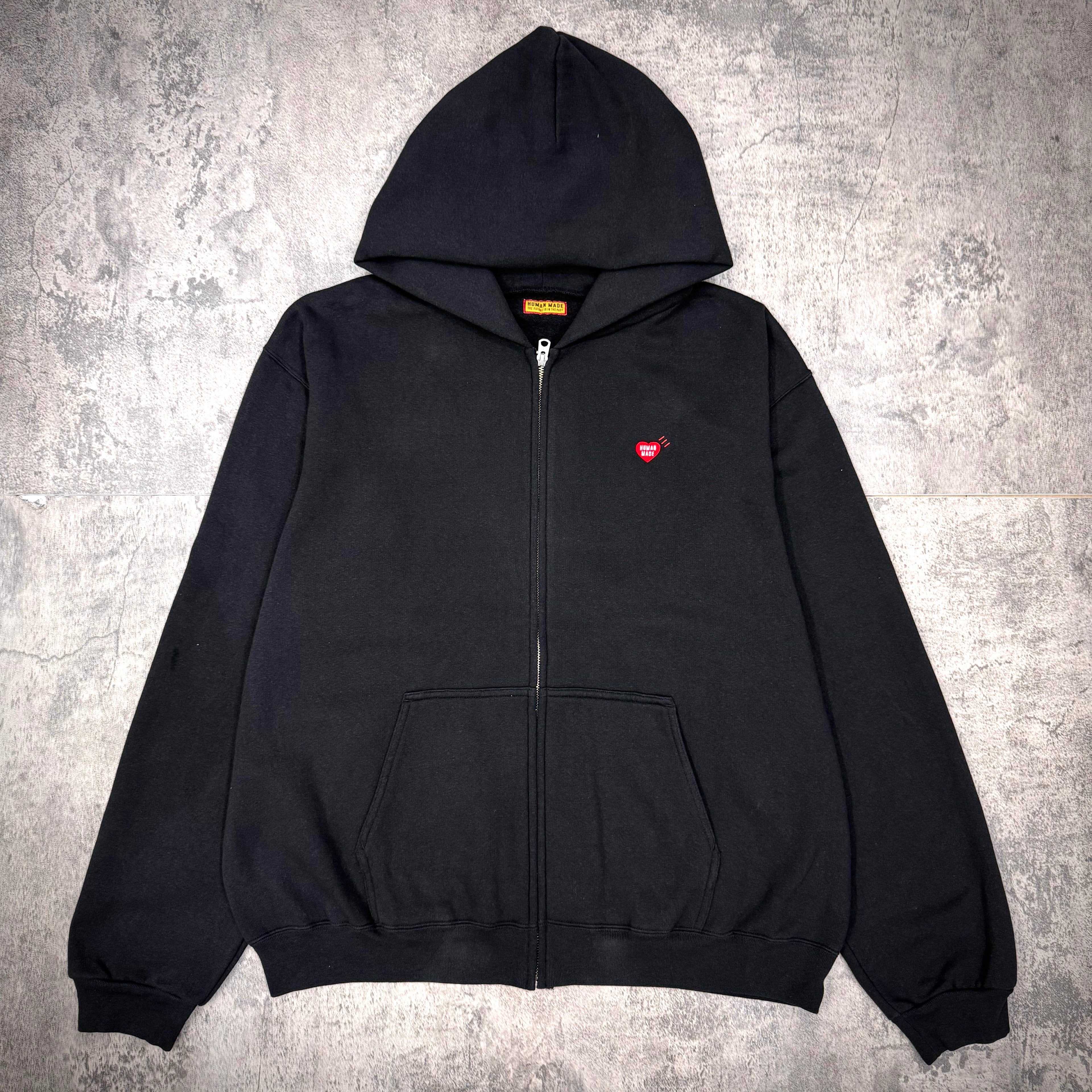 Human Made Classic Zip Up Sweat Hoodie | In stock – WEAR43WAY
