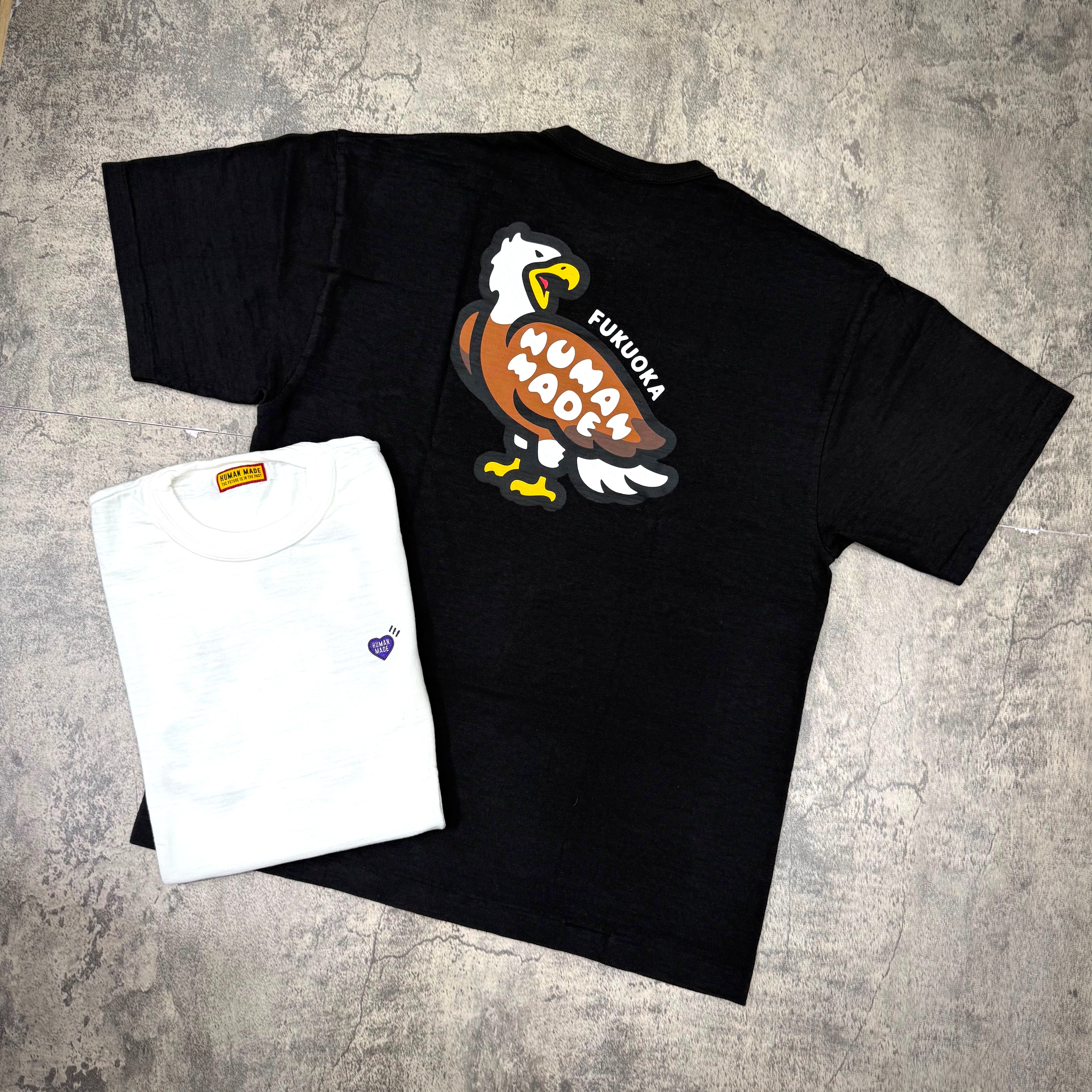 Human Made Fukuoka Exclusive Hawk Back Logo Tee