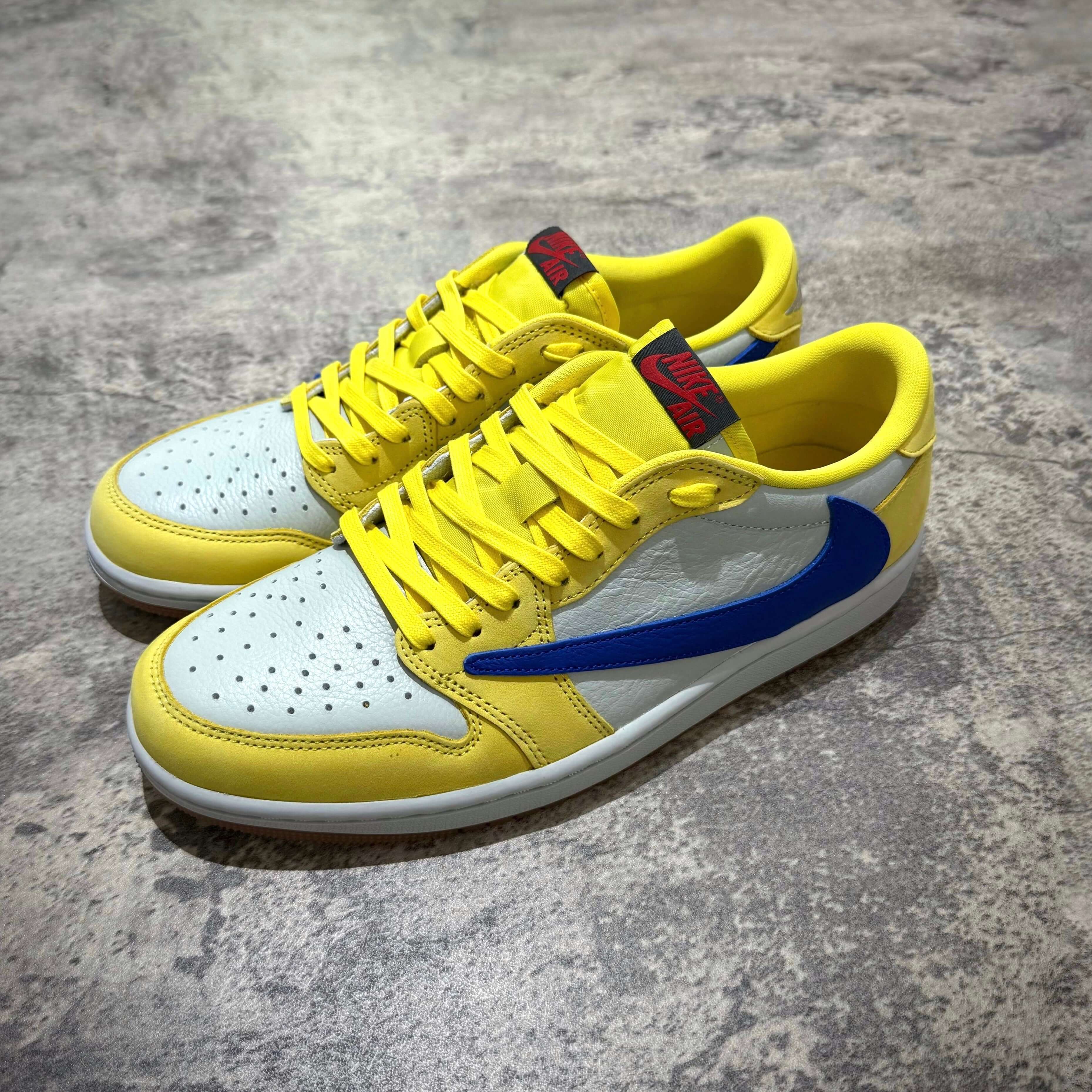 Travis Scott x Air Jordan 1 Low OG Canary (Women's)