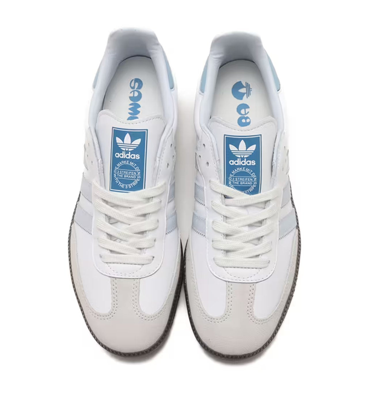 Adidas Originals Samba OG - White / Light Blue