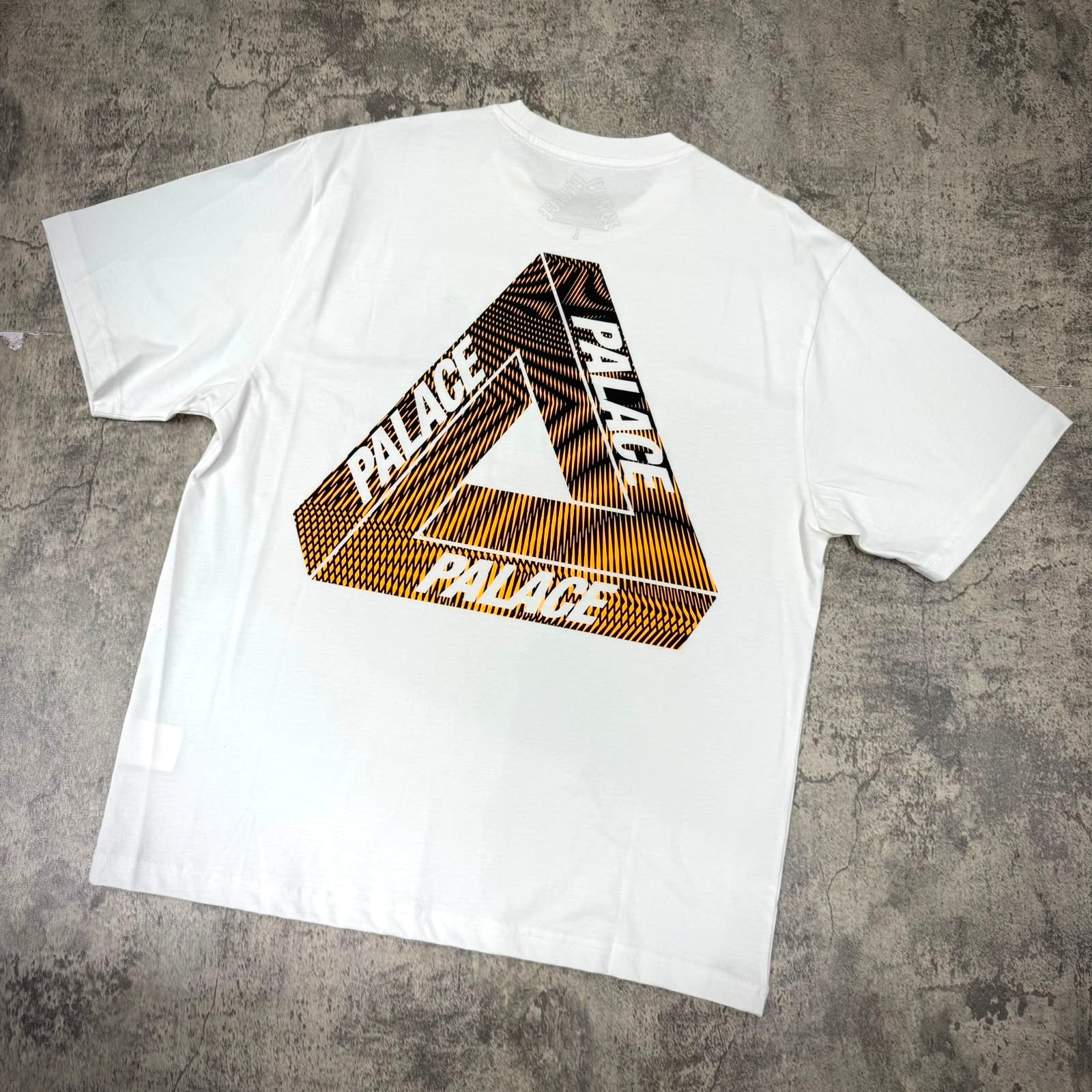 Palace Tri-Vex T-shirt - White / Orange