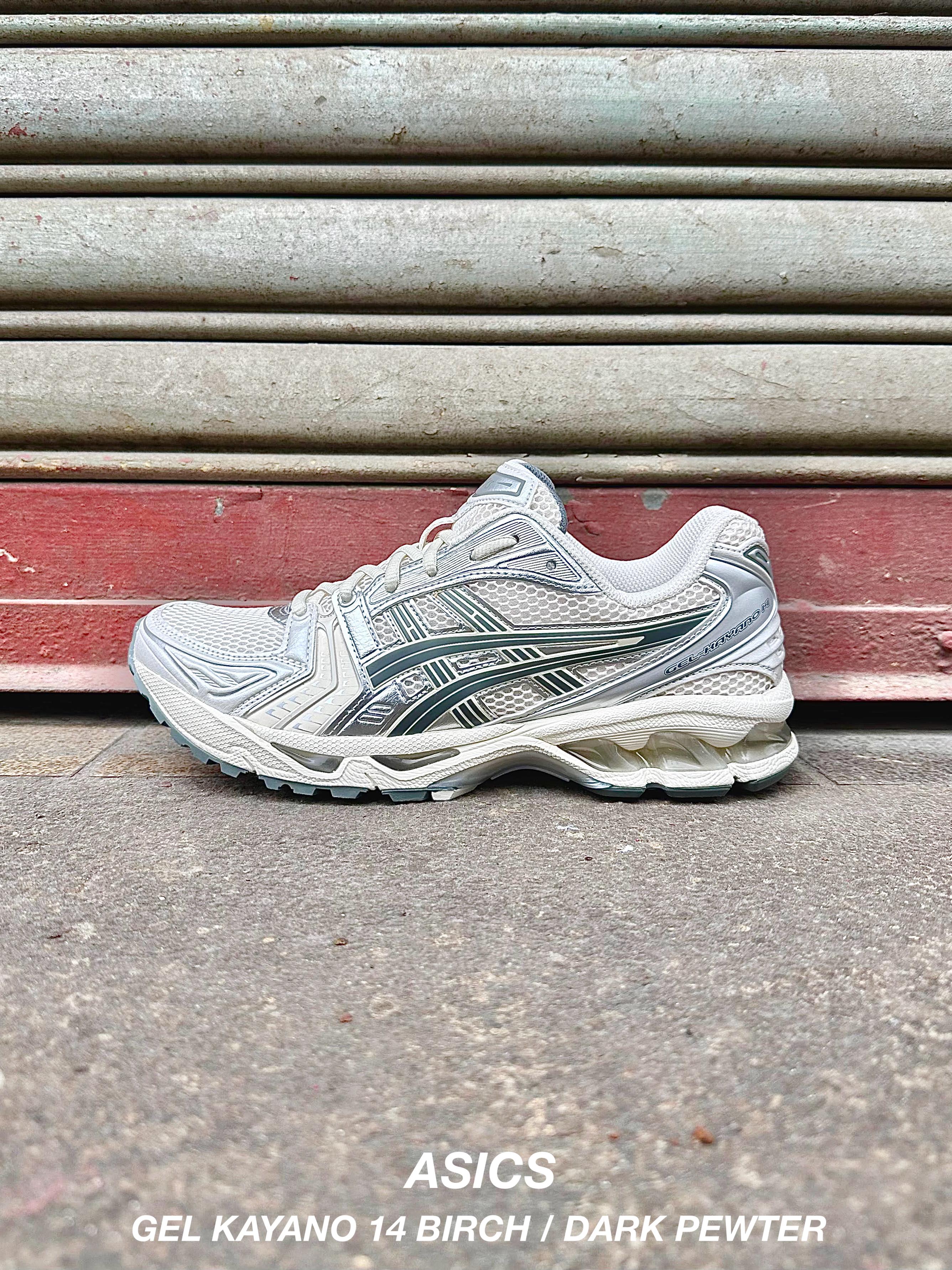 Asics Gel Kayano 14 Birch Dark Pewter 1201A019-200