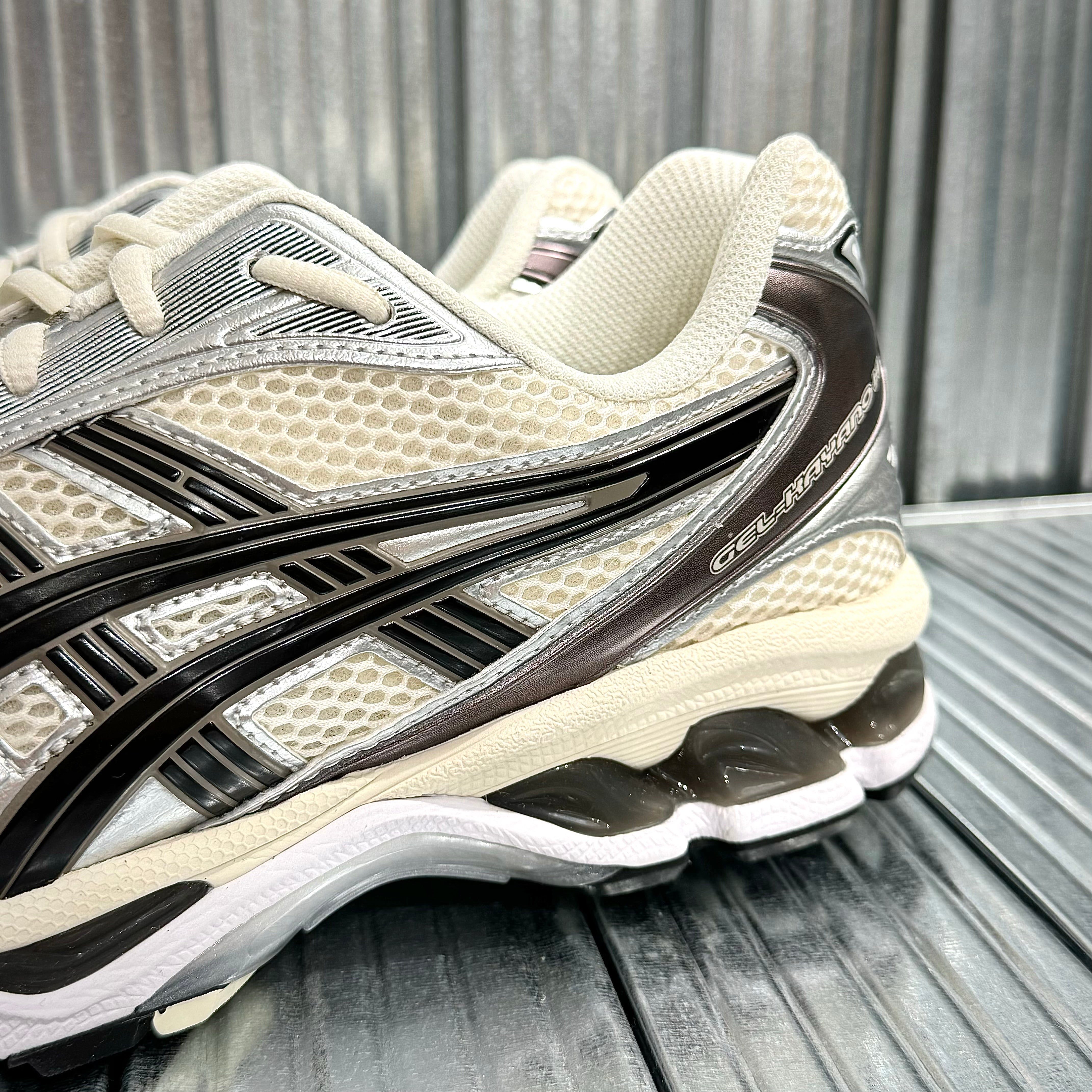 Asics Gel Kayano 14 Cream Black