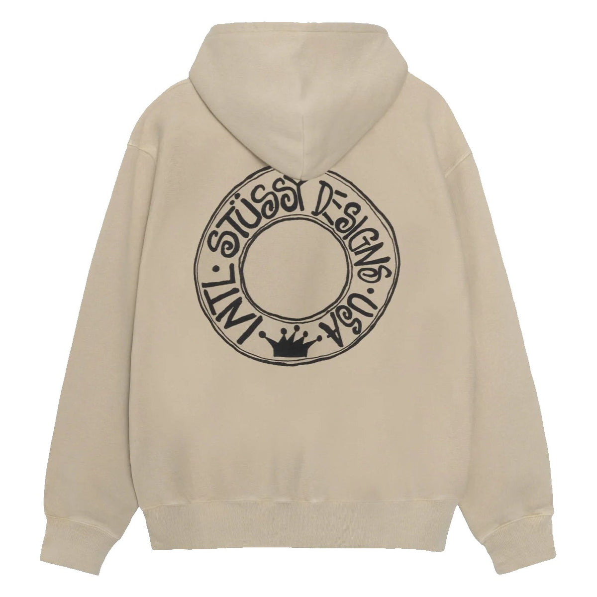 人気 ☆STUSSY☆ BUANA PIGMENT DYED ZIP HOODIE KHAKI Stussy Buana Pigment Dyed Zip Hoodie - Khaki | In stock