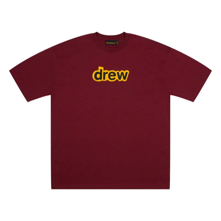 Drew House Secret SS Tee - Burgundy