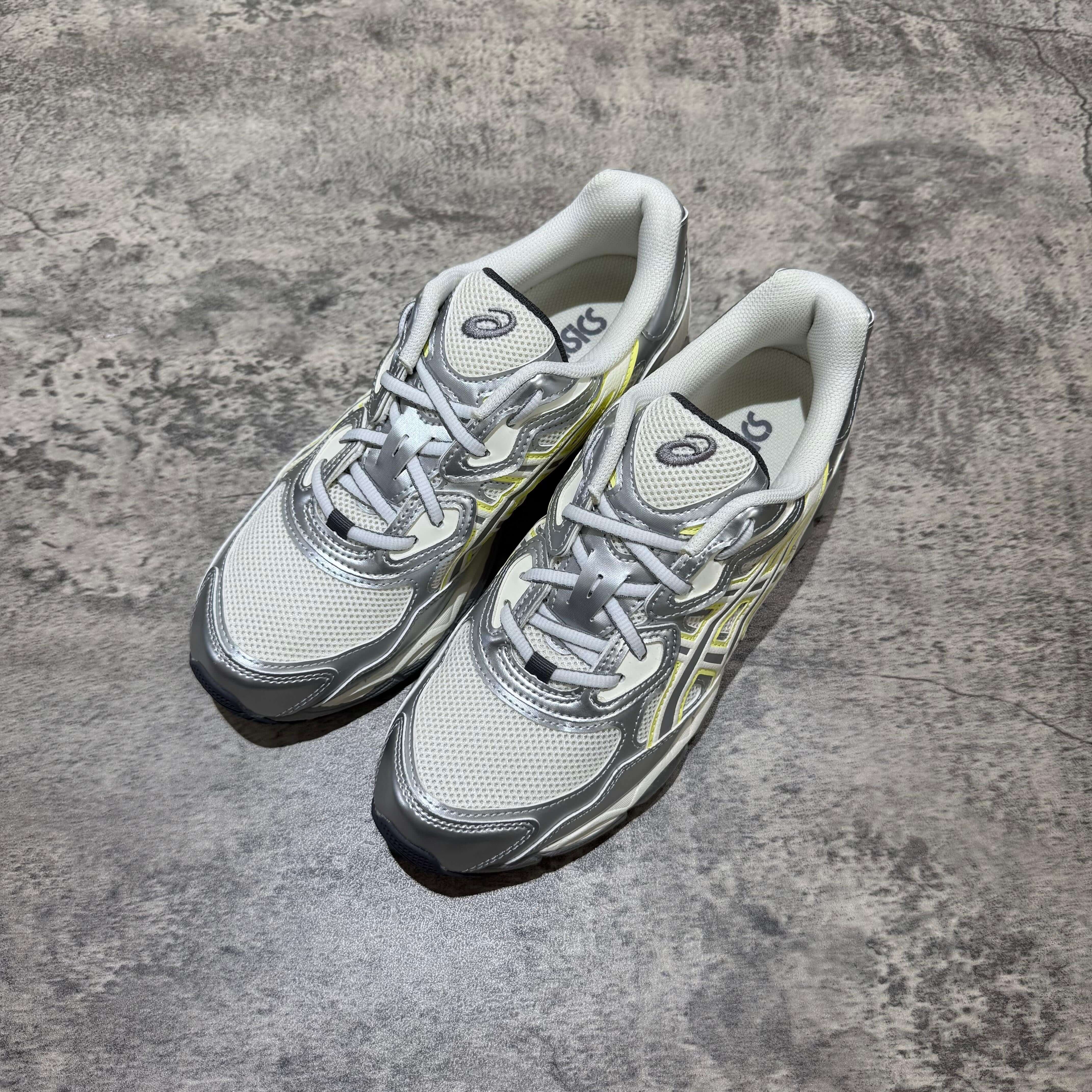 Emmi x Asics Gel-NYC White & Huddle Yellow