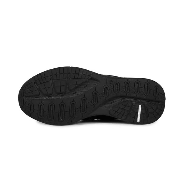 Bottom view of Mastermind World x Moisthrough 360 Hobalips showing textured sole and tread pattern.
