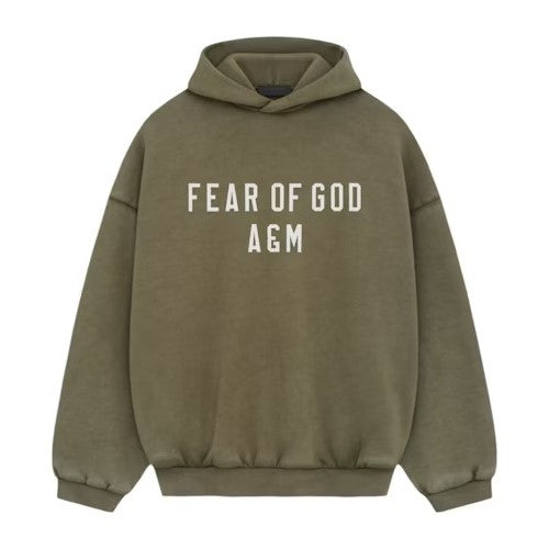 FOG Essentials Heavy Fleece Hoodie FW24 - Military