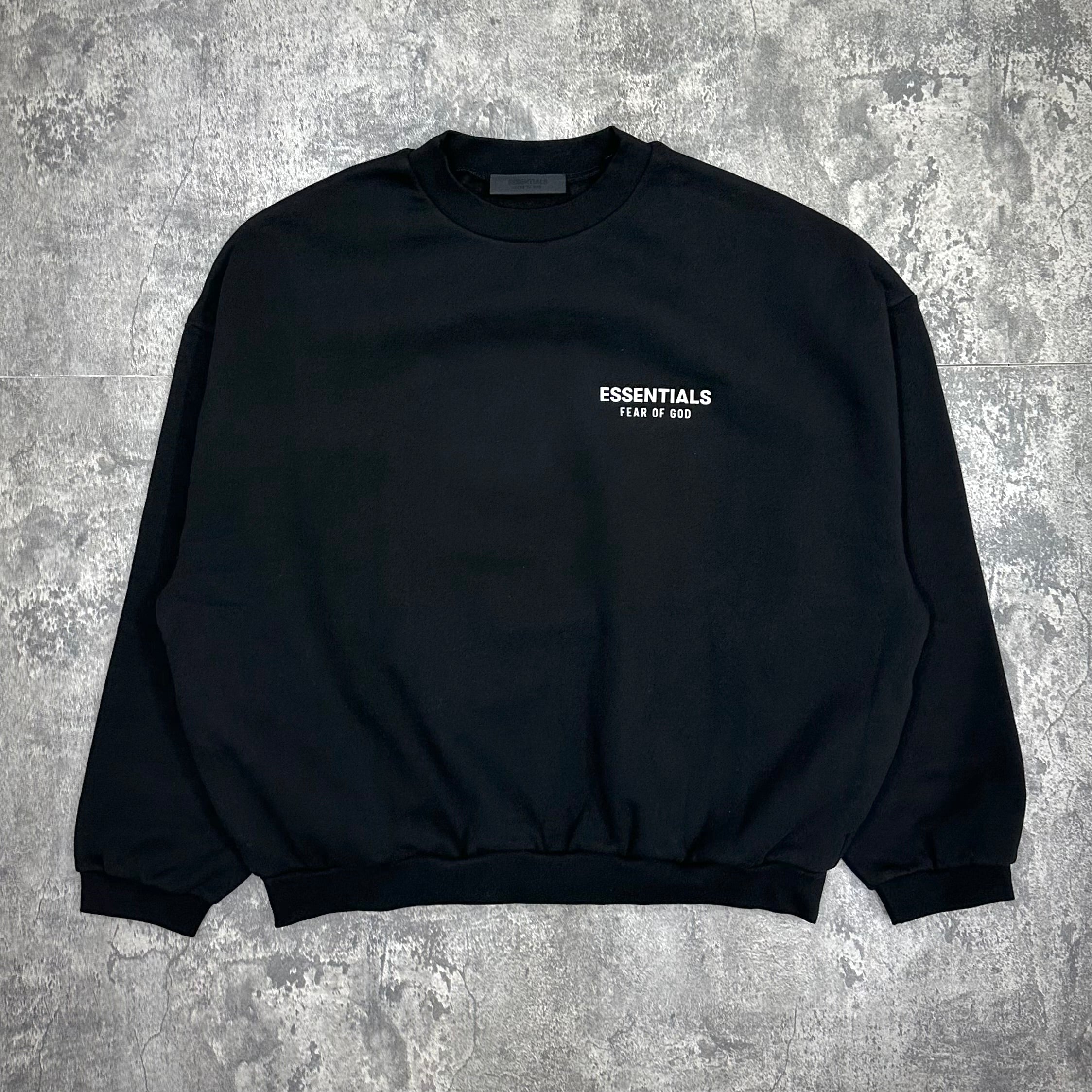 FOG Essentials Fleece Crewneck FW24 -  Jet Black