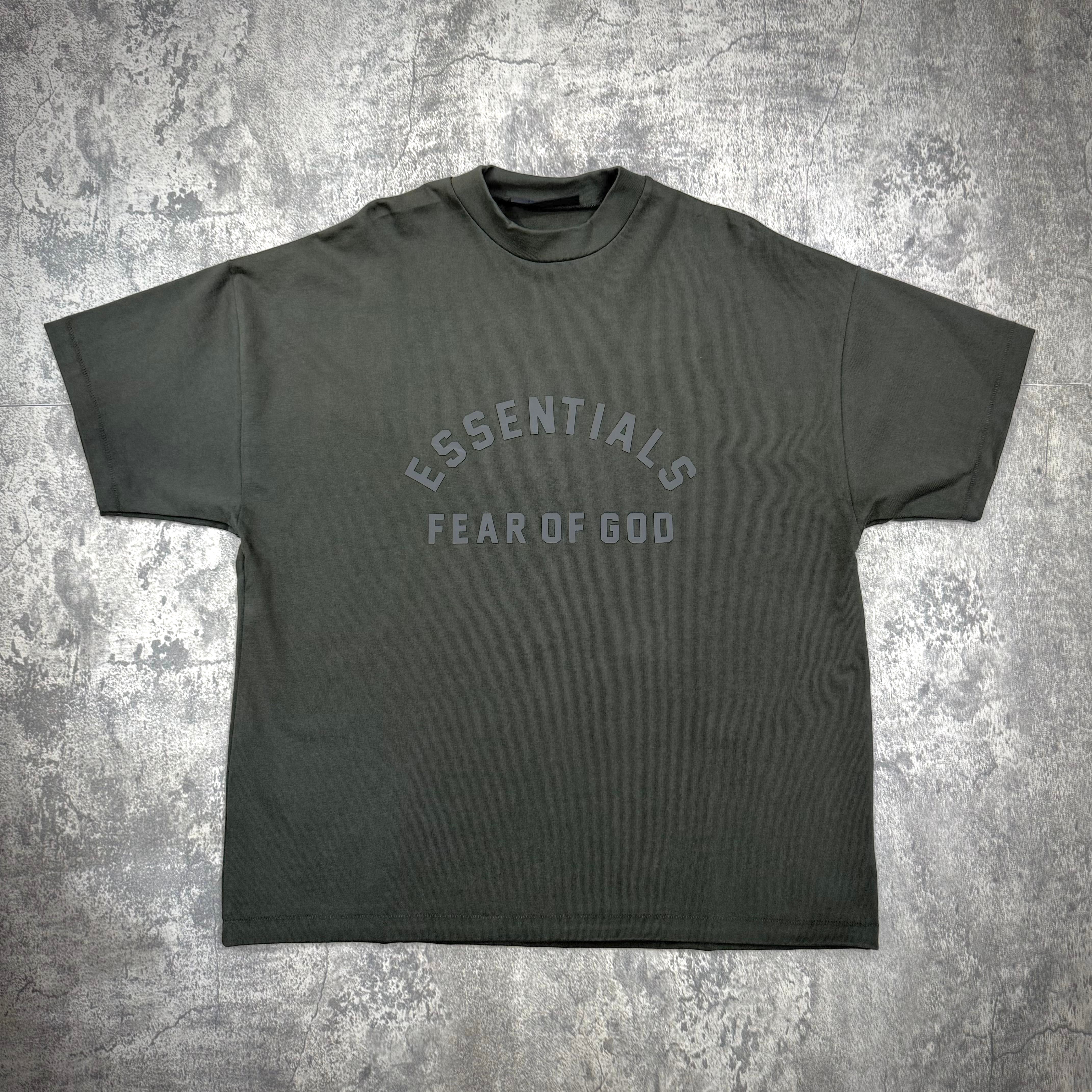FOG Essentials Logo Crewneck Tee SS24 - Ink