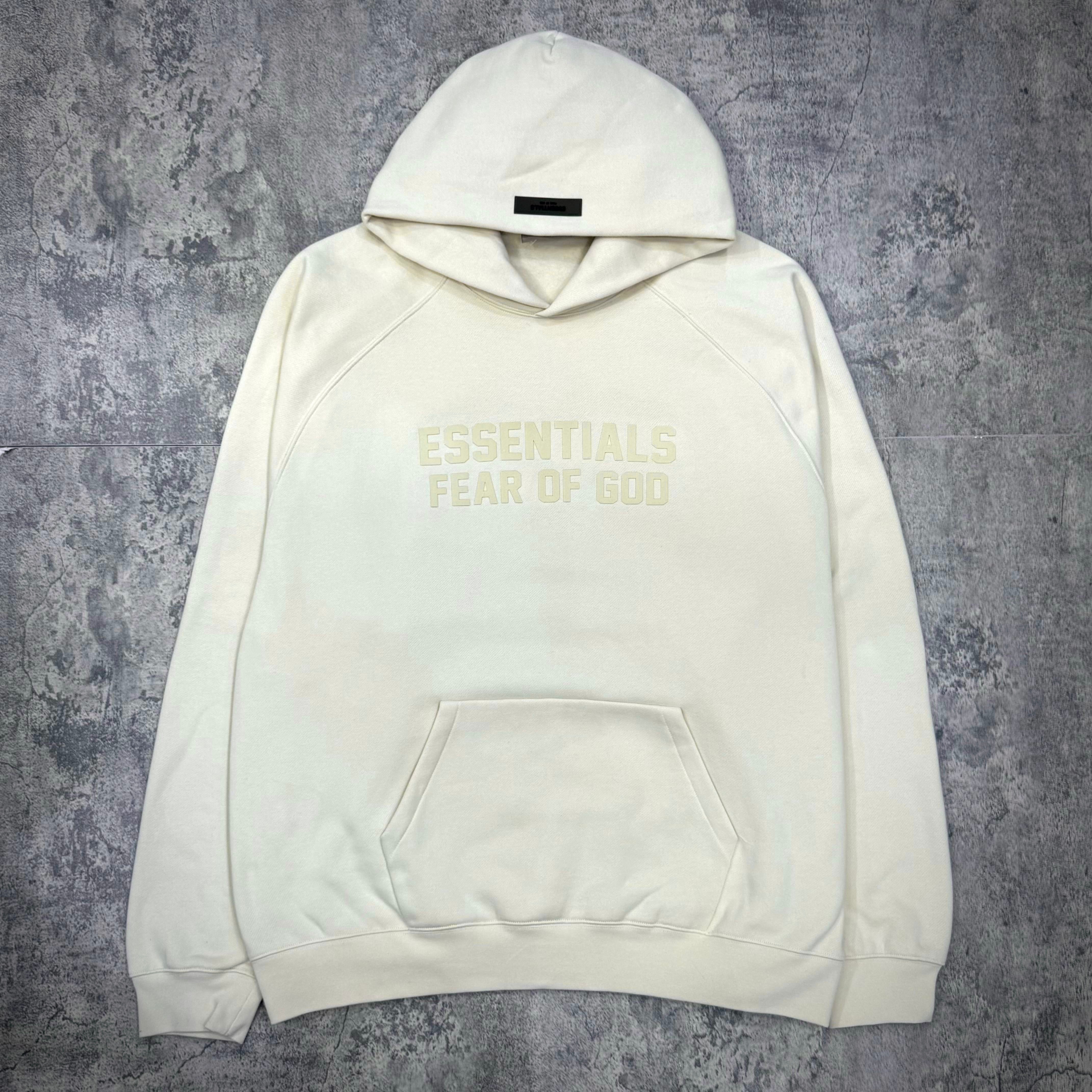 FOG Essentials Logo Hoodie FW22 - Egg Shell