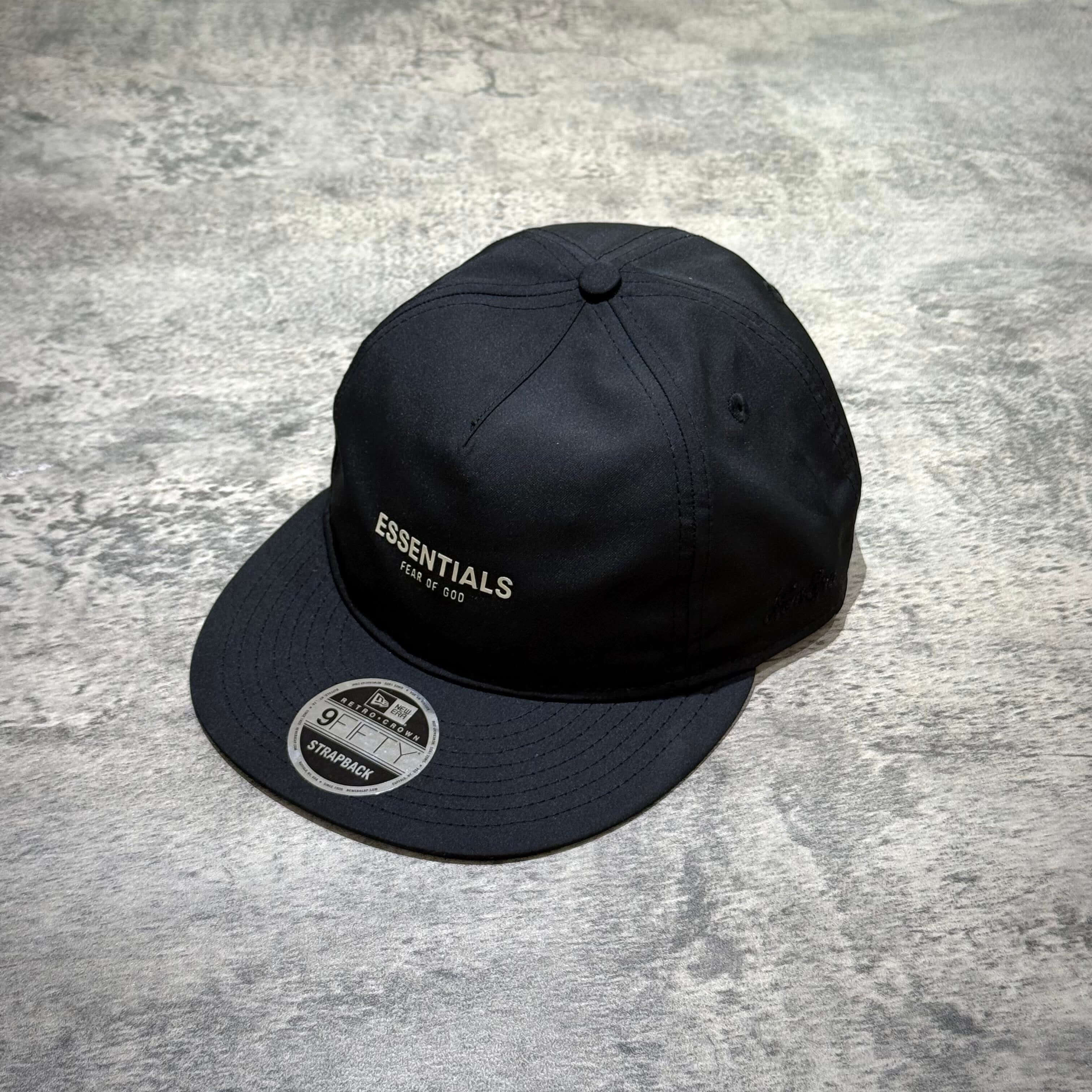 FOG Essentials x New Era Baseball Cap - Black | In stock