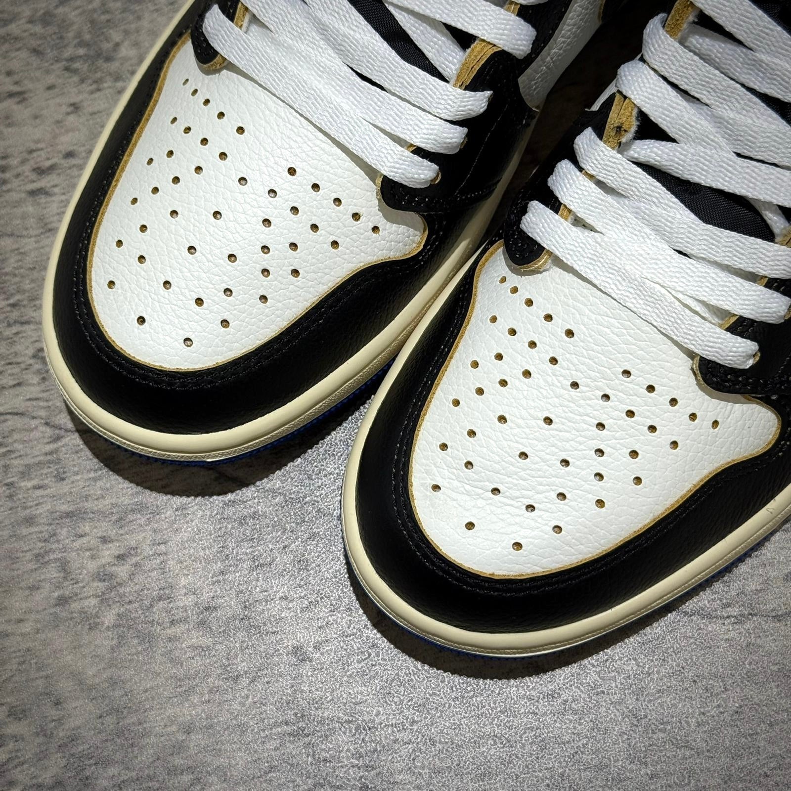 Fragment x Union x Air Jordan 1 High - Black & Varsity Red