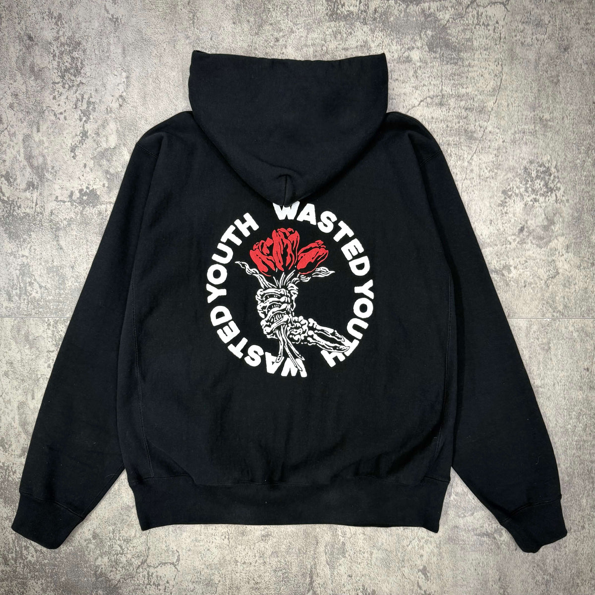 美品✨WASTED YOUTH 23aw HEAVY WEIGHT HOODIE Wasted Youth Heavy Weight Hoodie #2 - Black | In stock