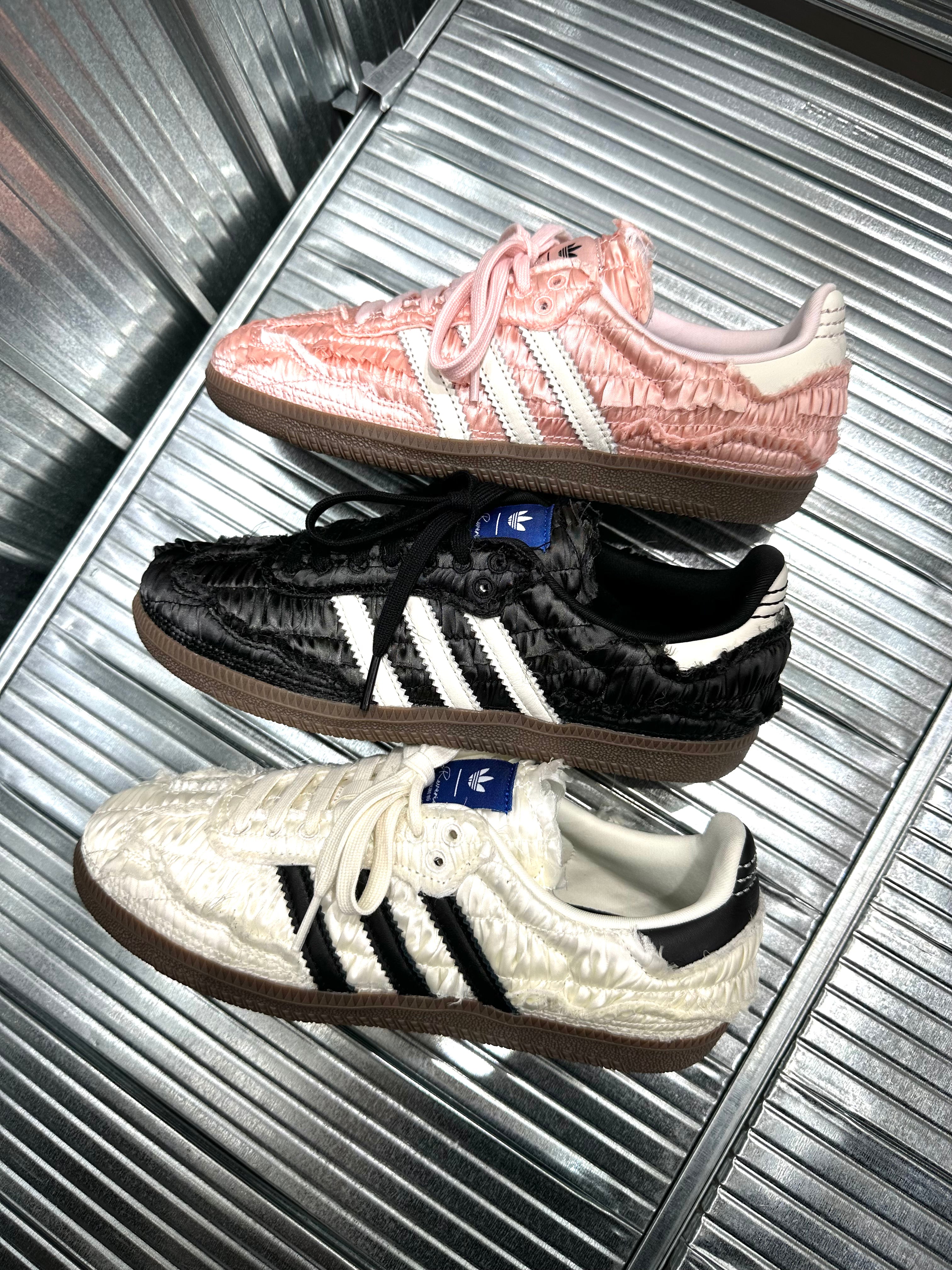 現貨/預訂 Reverie by Caroline Hu x Adidas Originals Samba OG - White Silk