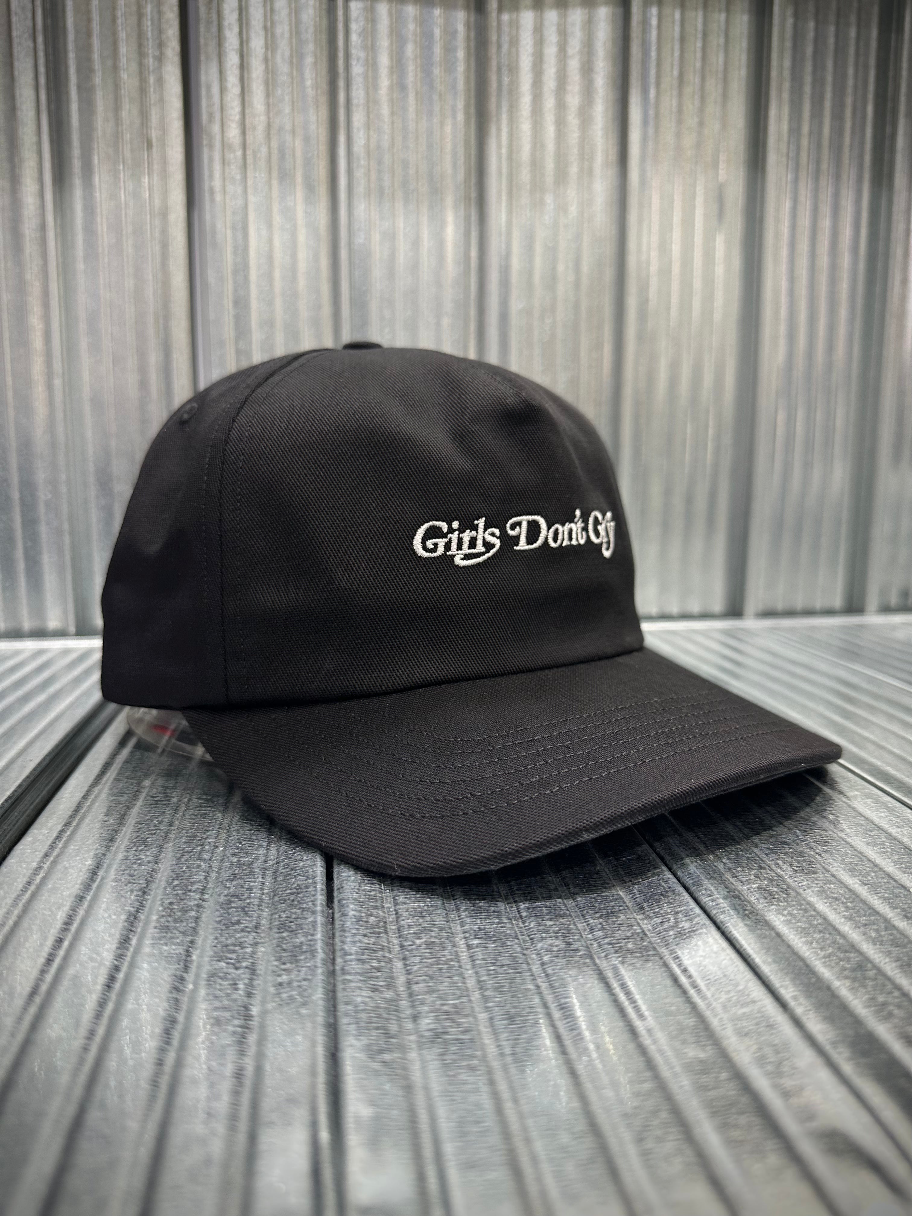 Girls Don't Cry Logo Cap - Black