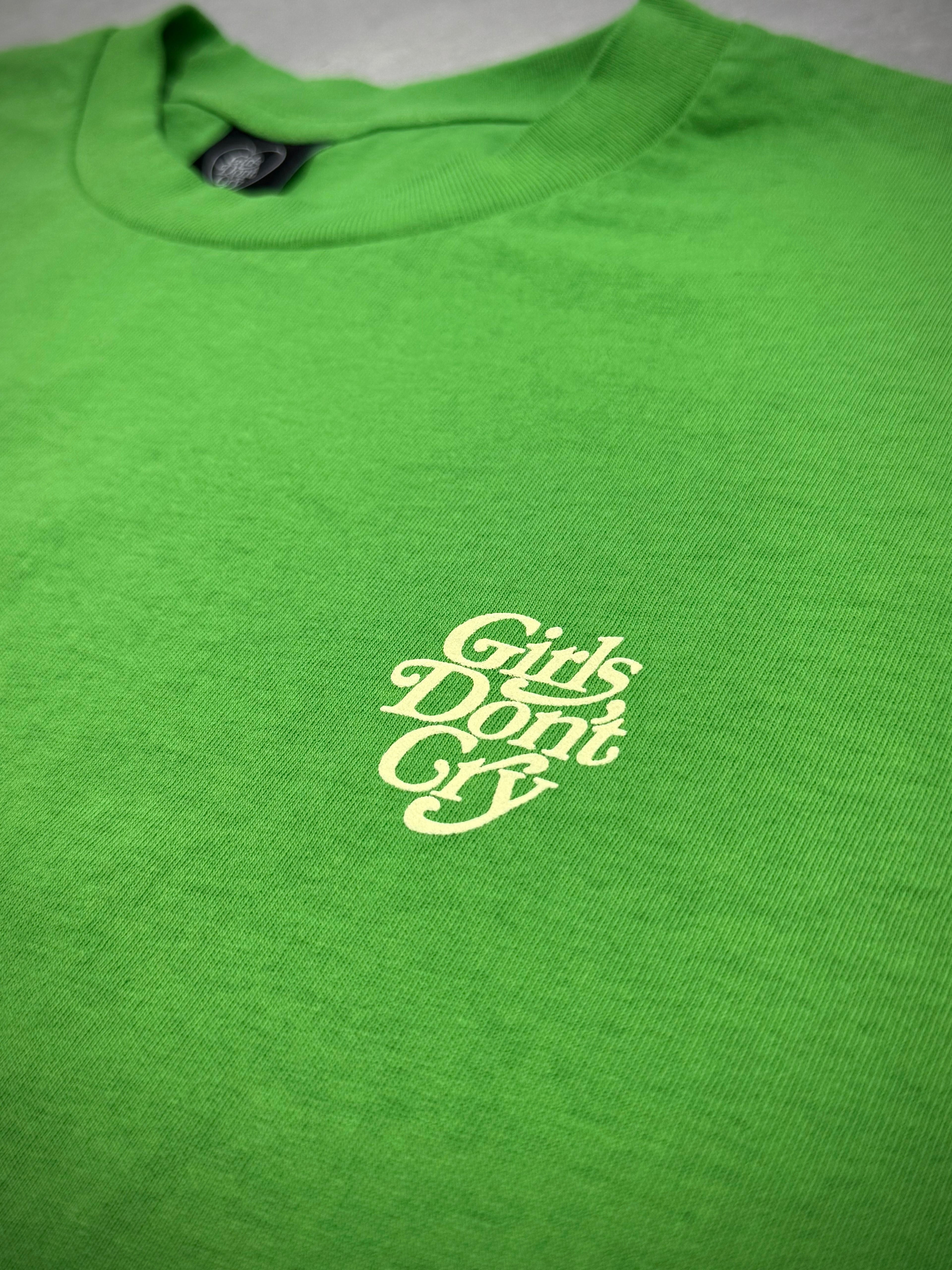 Girls Don't Cry Angel T-Shirt - Green