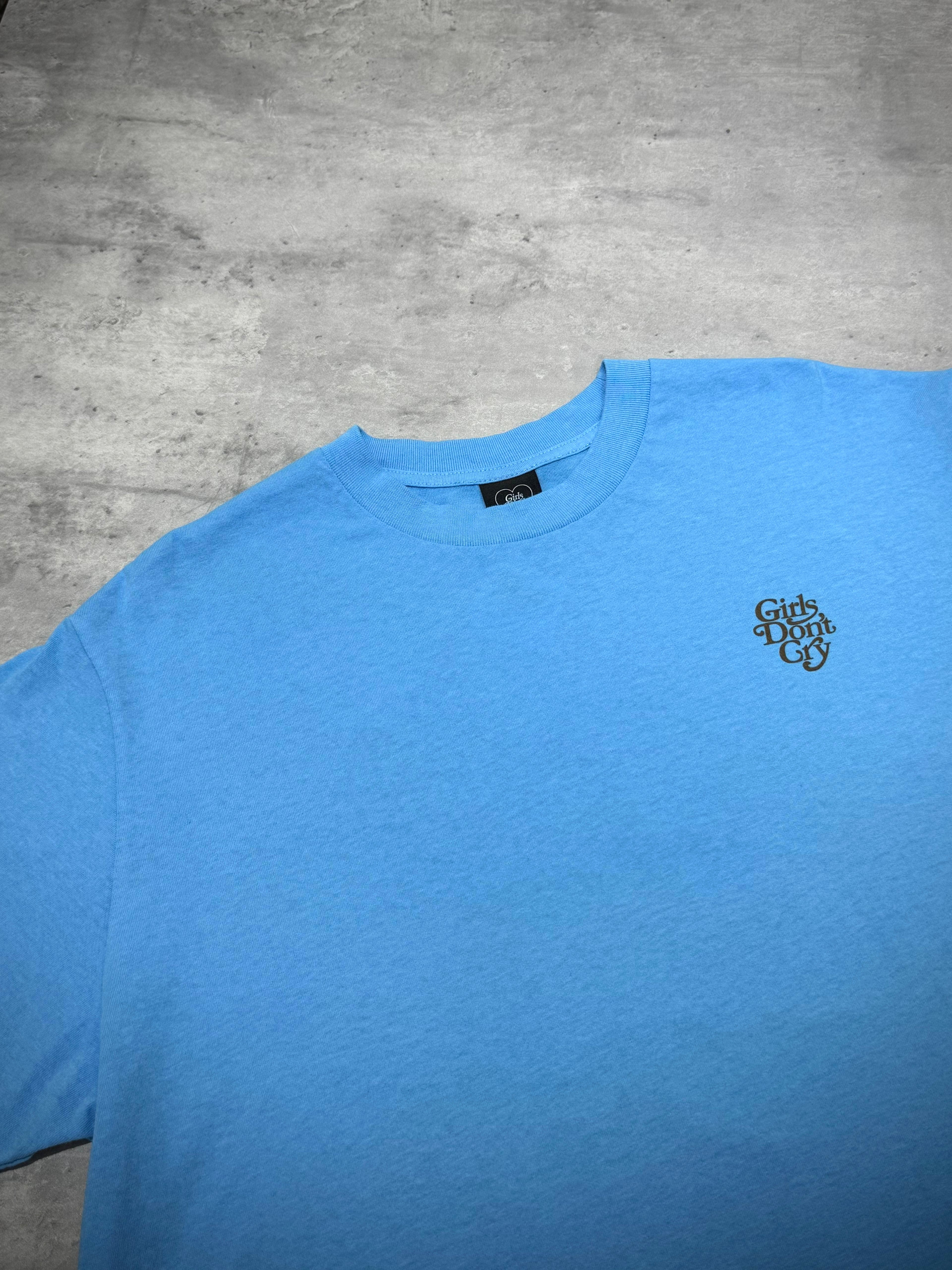 Girls Don't Cry Butterfly T-Shirt - Blue | In stock