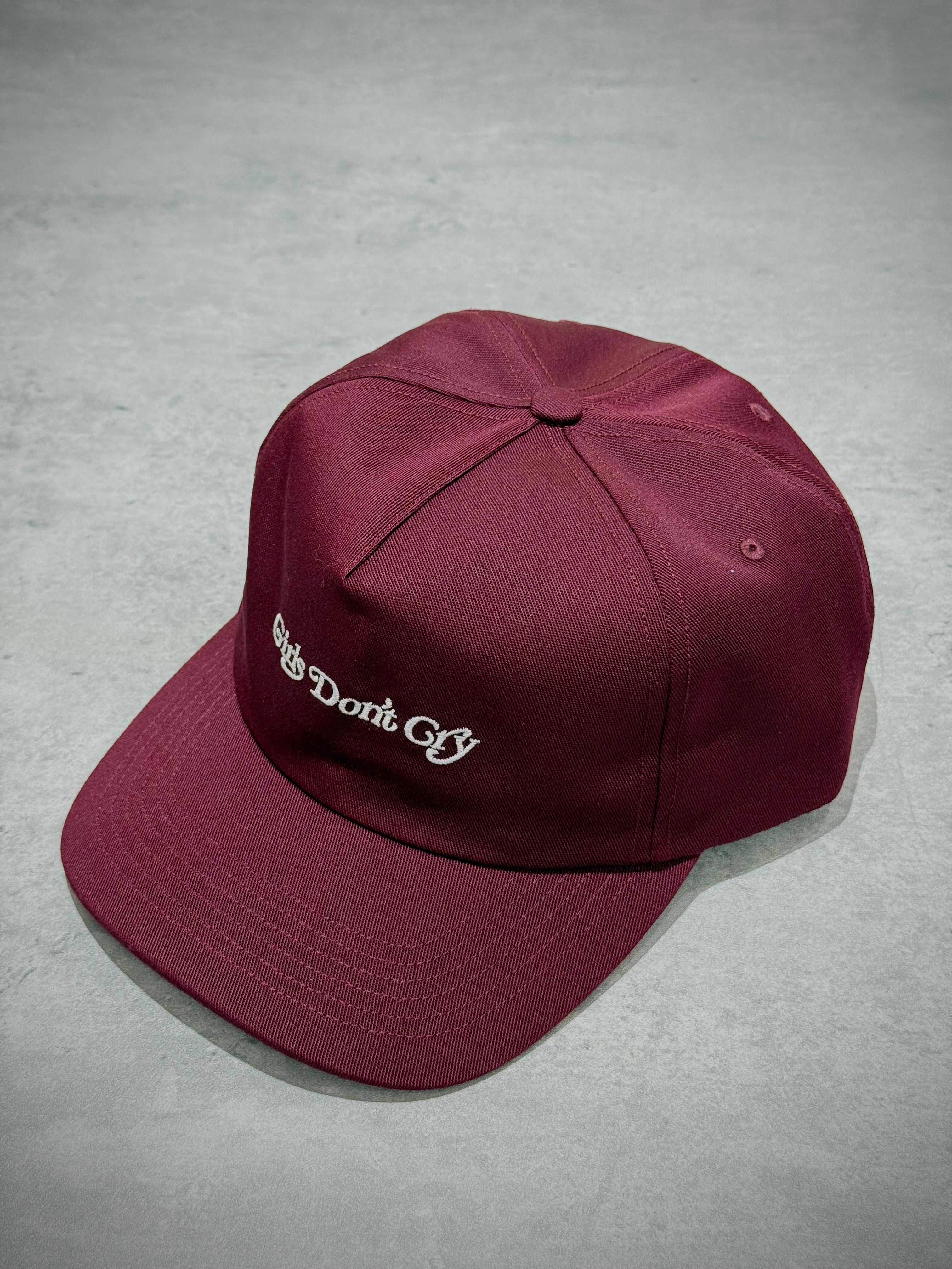 Girls Don't Cry Logo Cap - Maroon