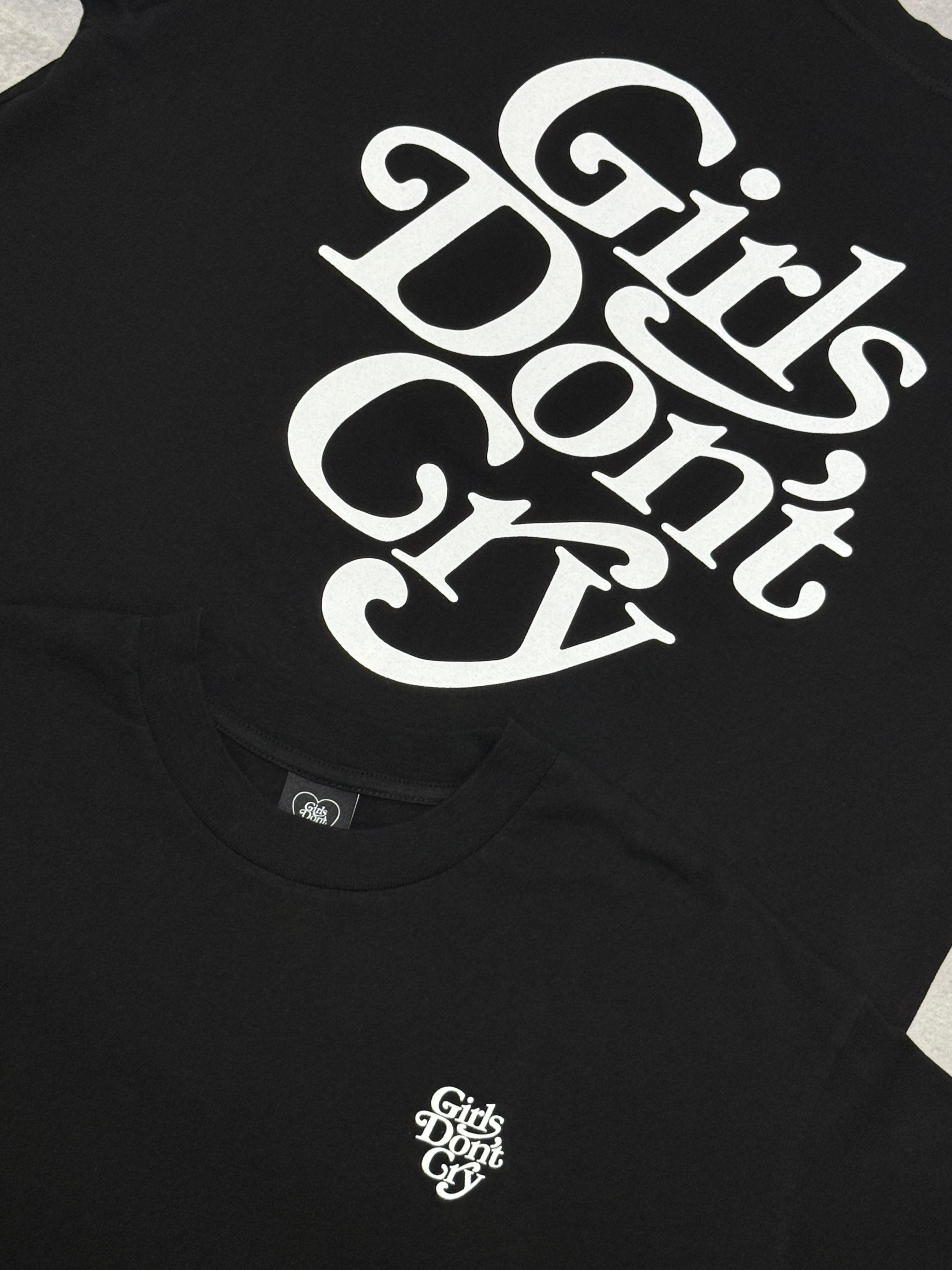 Girls Don't Cry Logo T-Shirt - Black