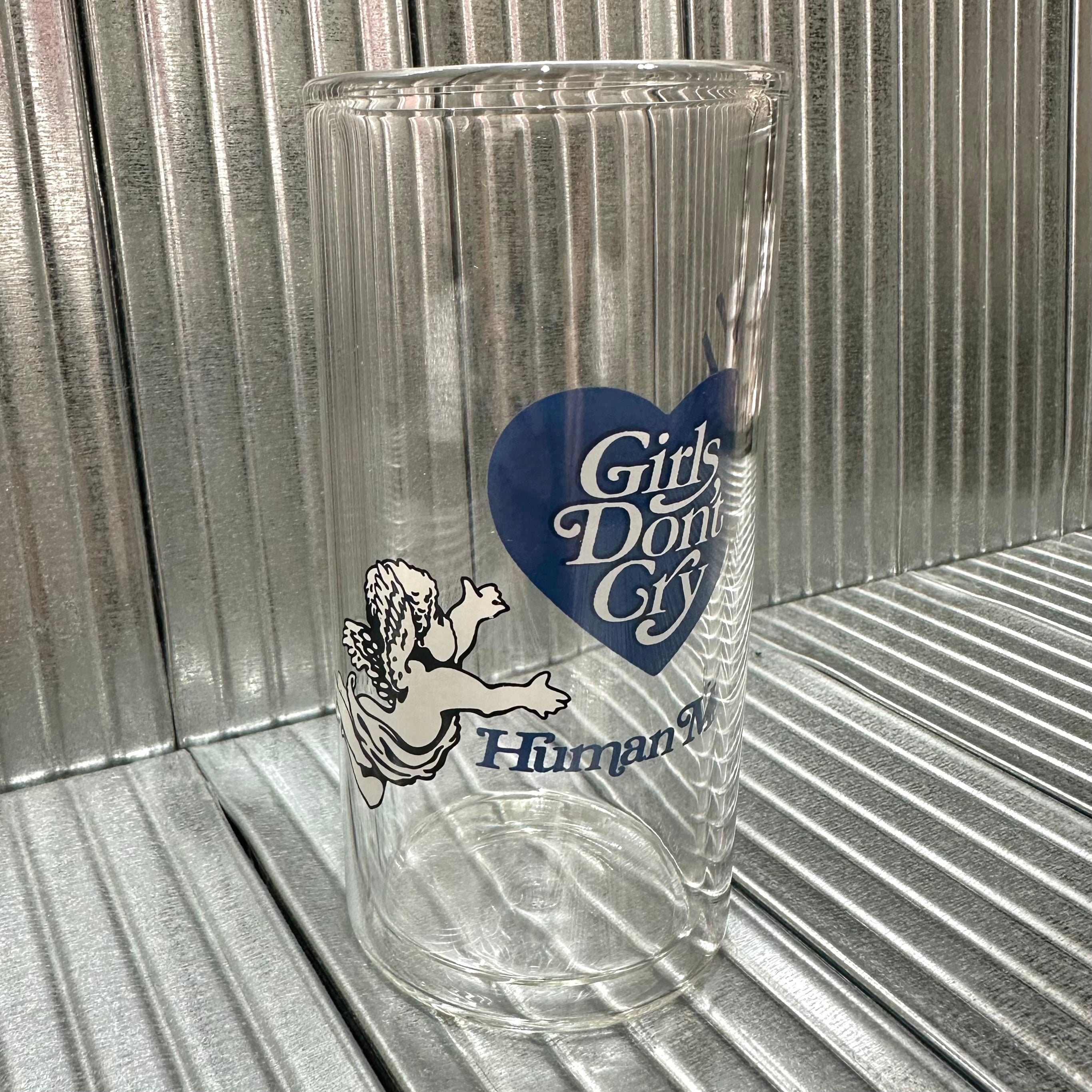Girls Dont Cry x Human Made White Day Double Wall Glass B