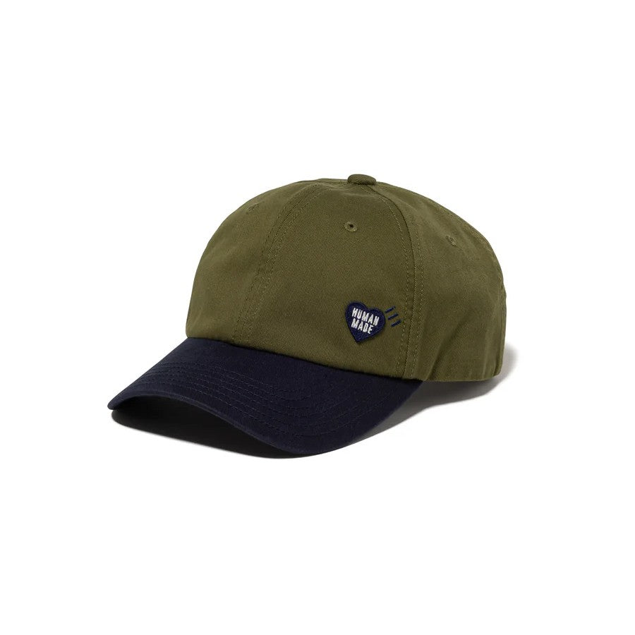 HUMAN MADE 6PANEL TWILL CAP GREY BROWN GREEN