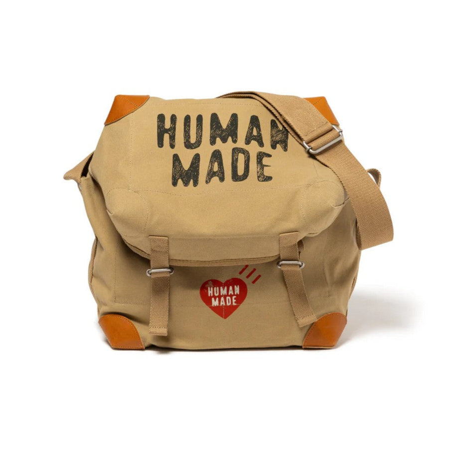 Human Made Canvas Shoulder Bag - Brown