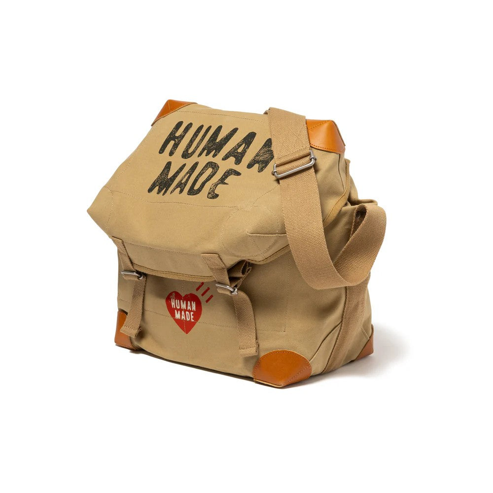 Human Made Canvas Shoulder Bag - Brown