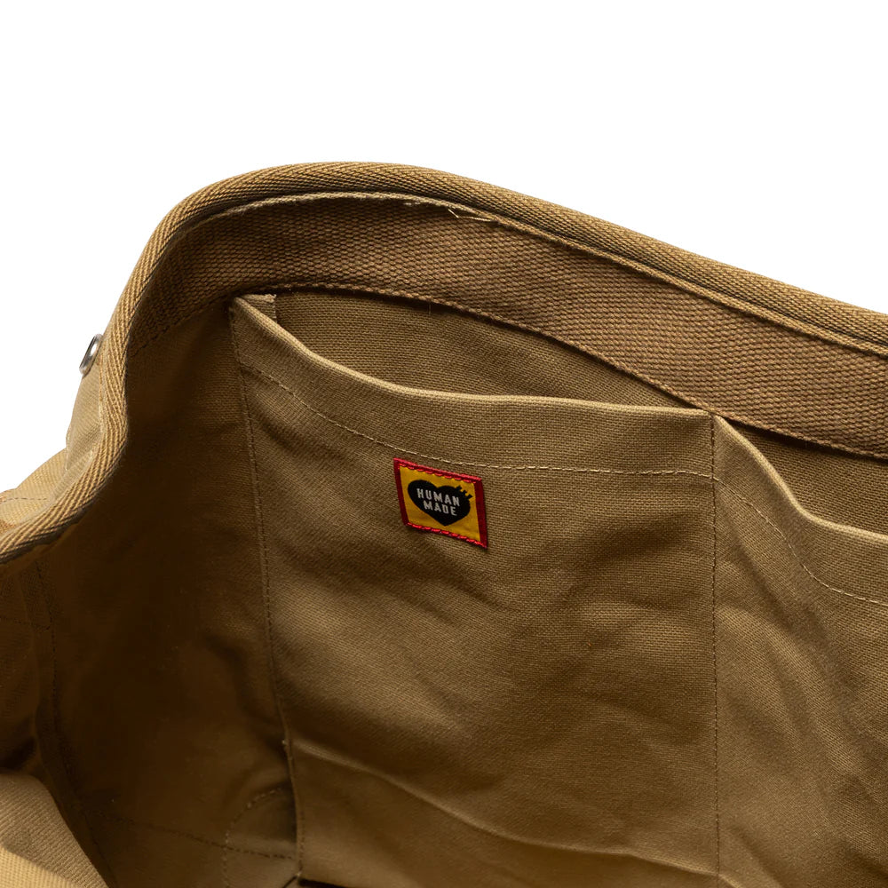 Human Made Canvas Shoulder Bag - Brown