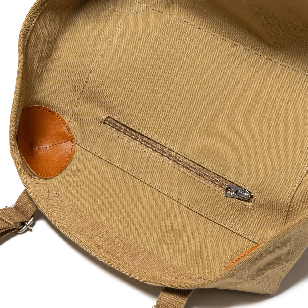Human Made Canvas Shoulder Bag - Brown