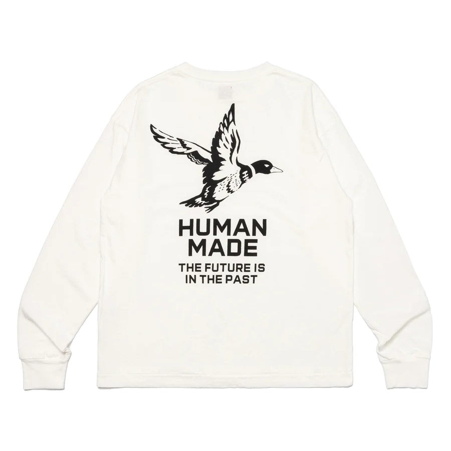 Human Made Graphic Duck L/S Tee SS24 - White