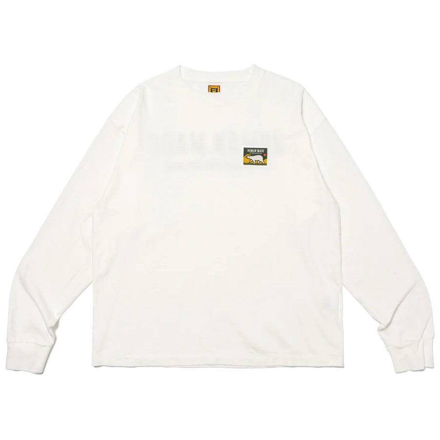 Human Made Graphic L/S Tee SS24 - WhiteHuman Made Graphic L/S Tee SS24 - White