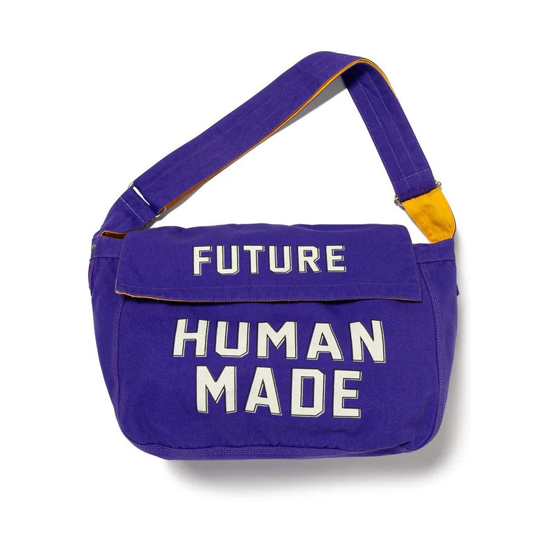 Human Made Mail Bag Medium FW24 - Purple