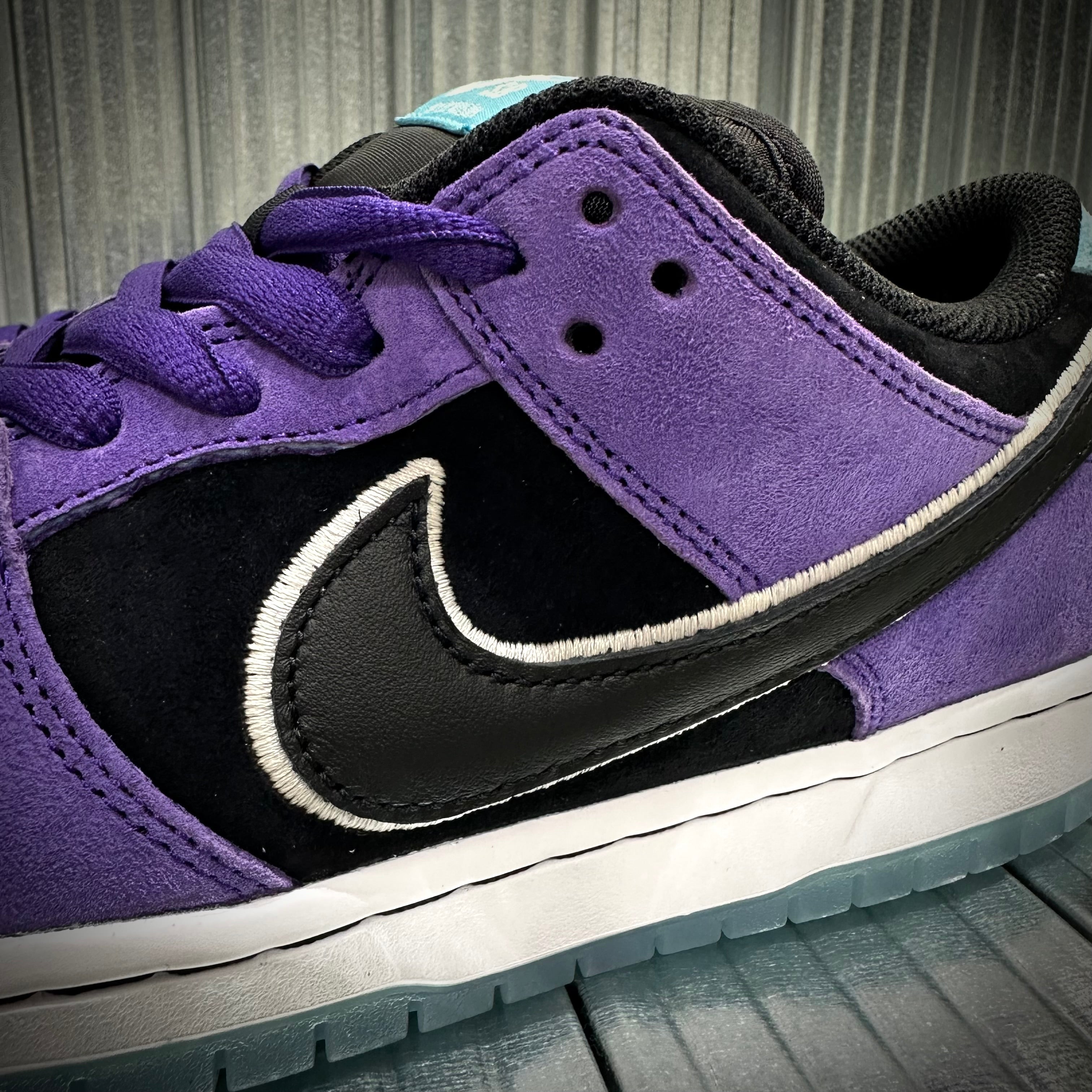 Hayley Wilson x Nike SB Dunk Low Pro - Black & Court Purple HJ0513-500