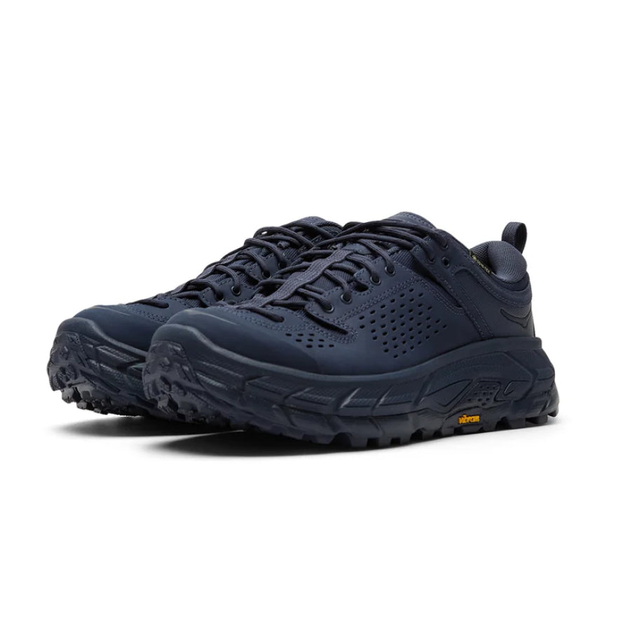 Hoka Tor Ultra Lo Gore-Tex - Navy 1130310-VYV hiking shoes with rugged sole, ideal for outdoor adventures.