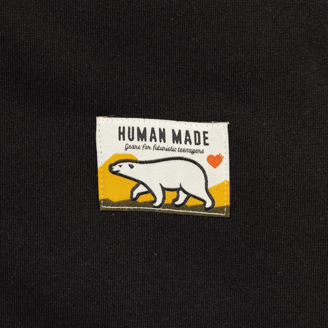 Human Made Fleece Zip Hoodie - Black