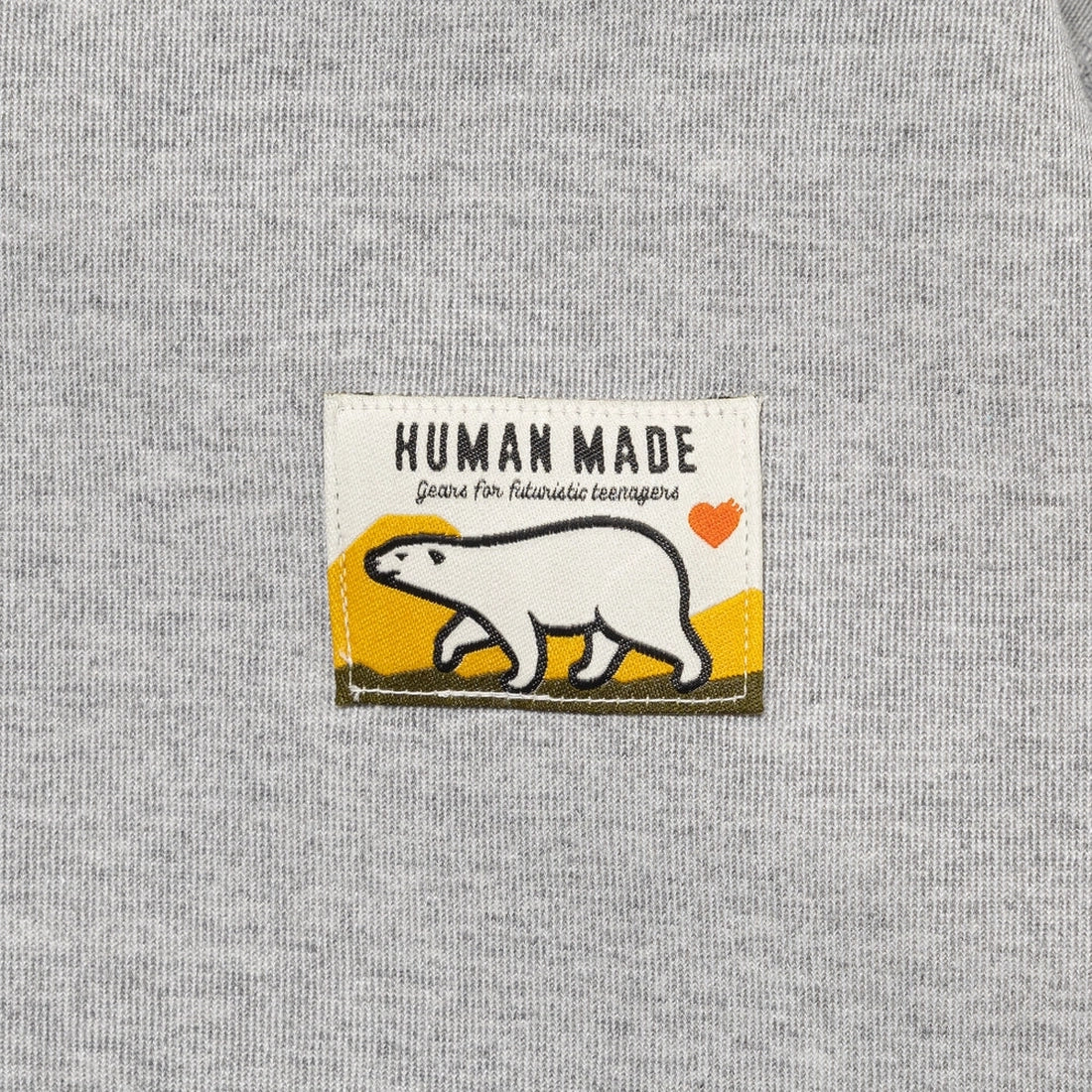 Human Made Fleece Zip Hoodie - Gray