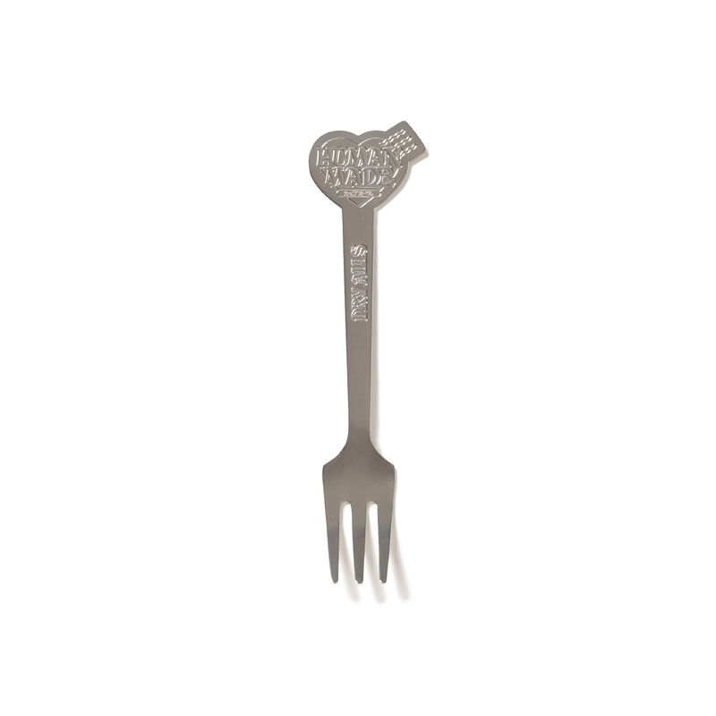 Human Made Cup Noodle Fork showcasing a unique design and collectible style for noodle enthusiasts.