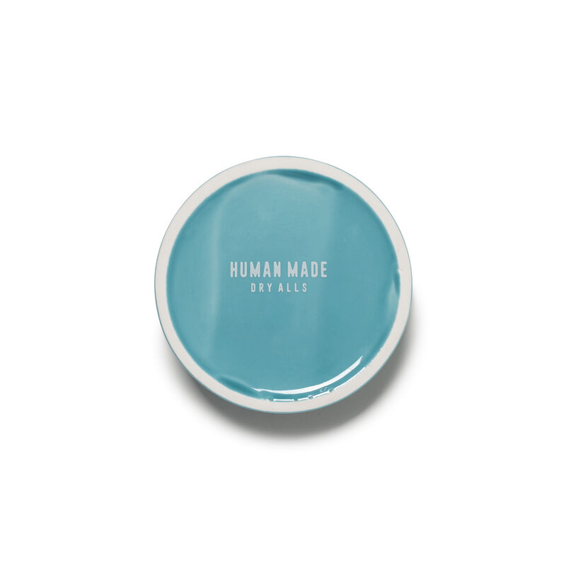 Human Made Cup Noodle Weight XX32GD023, blue circular item with 'HUMAN MADE DRY ALLS' text