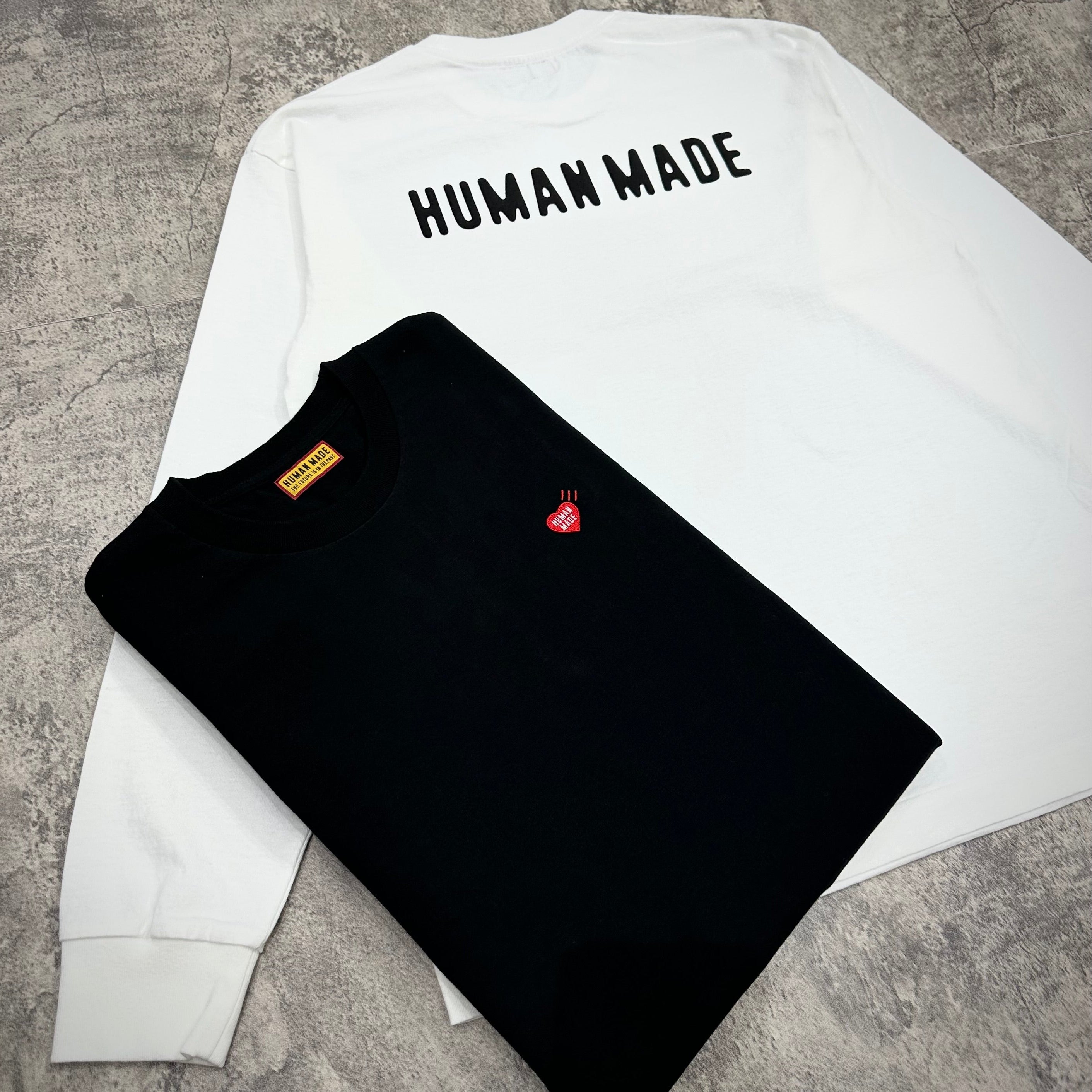 Human Made Heart Badge L/S Tee FW25 | In stock – WEAR43WAY