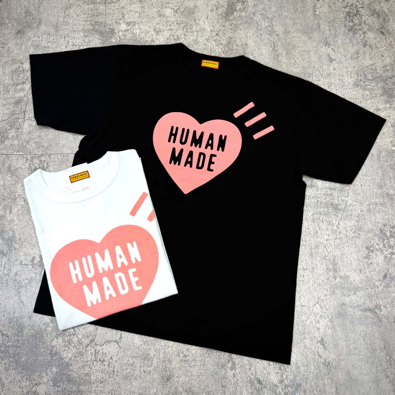 Human Made Seoul Exclusive Heart Logo Tee - Authentic