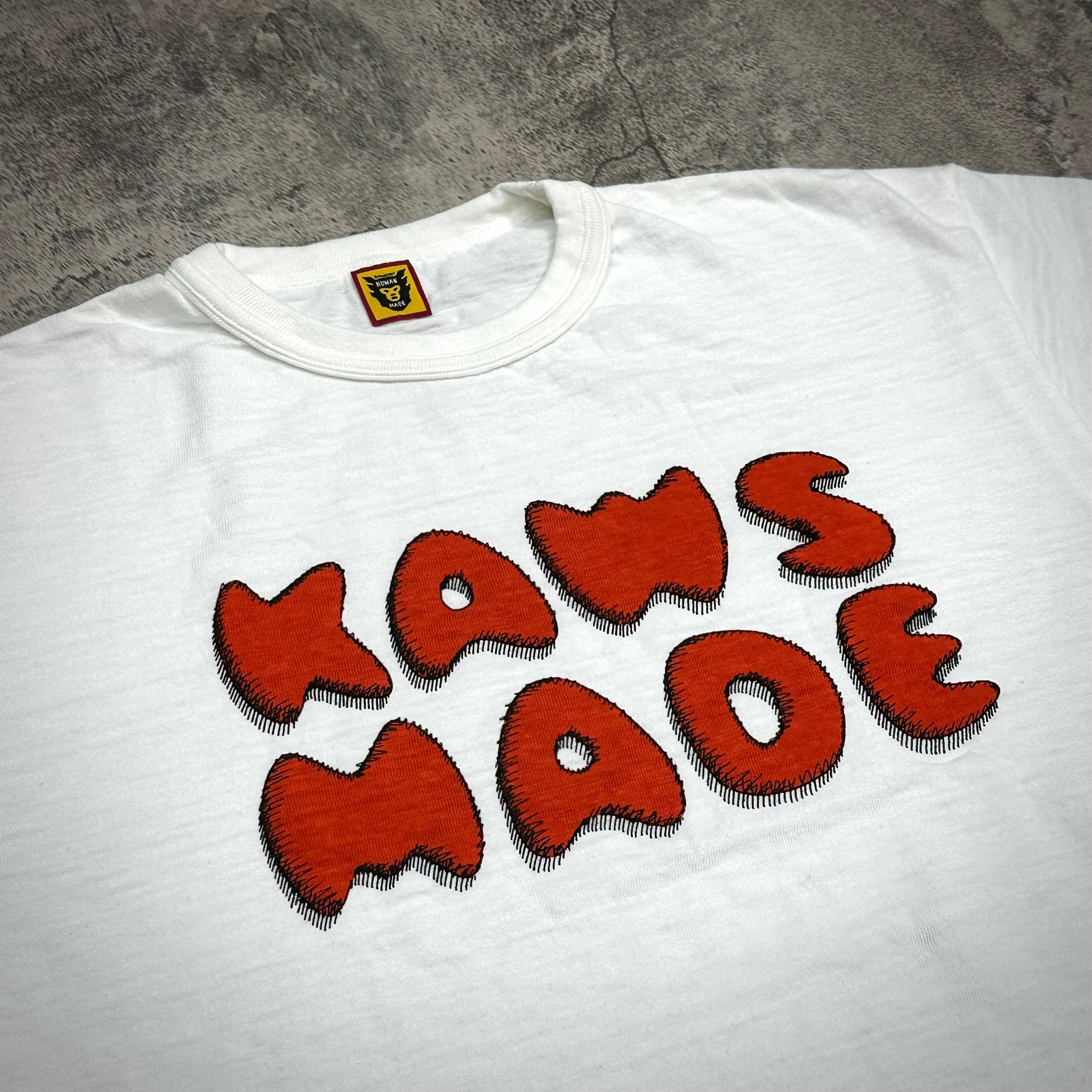Human Made x KAWS #3 T-shirt - White | In stock – WEAR43WAY