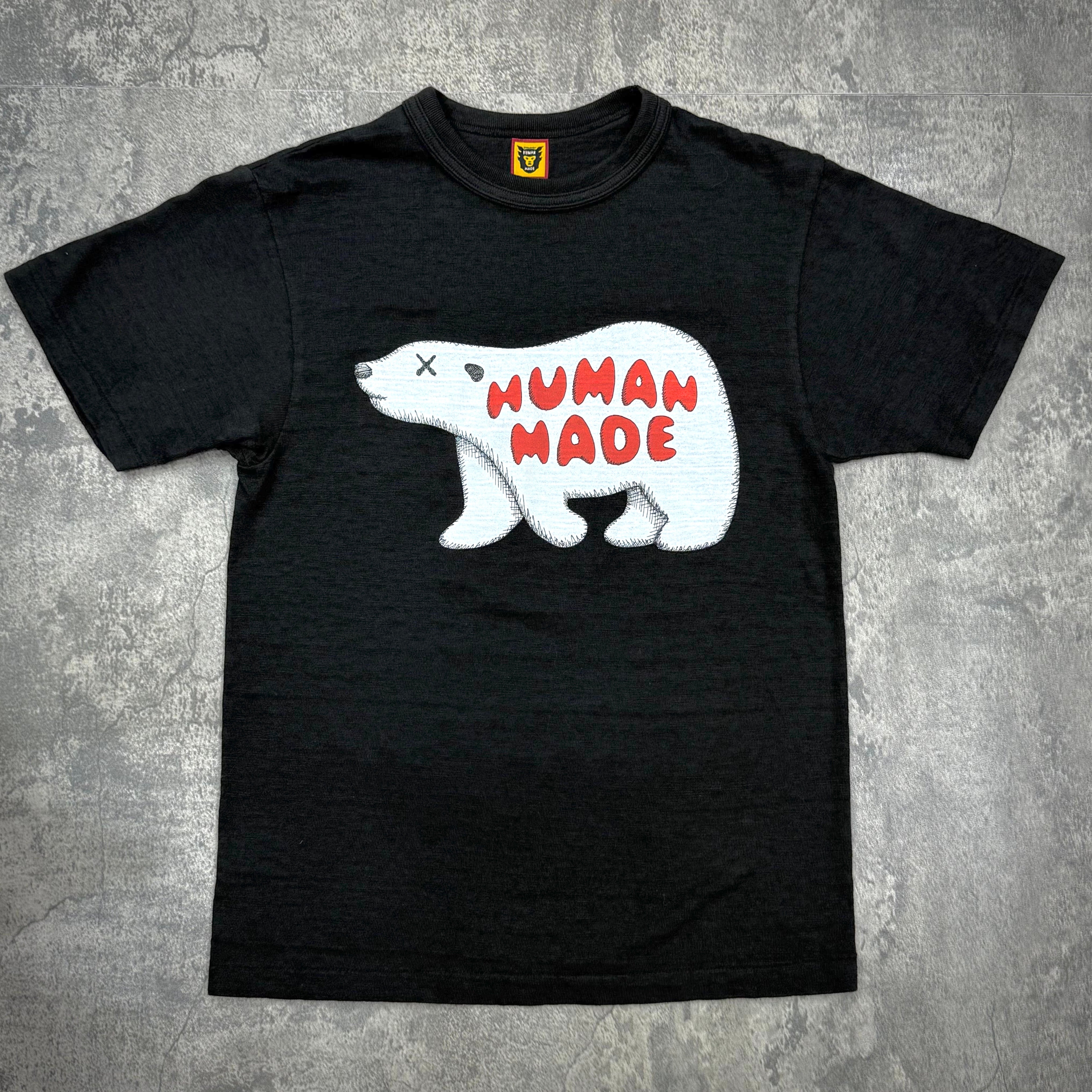 Human Made x KAWS #7 bear T-shirt - Black 