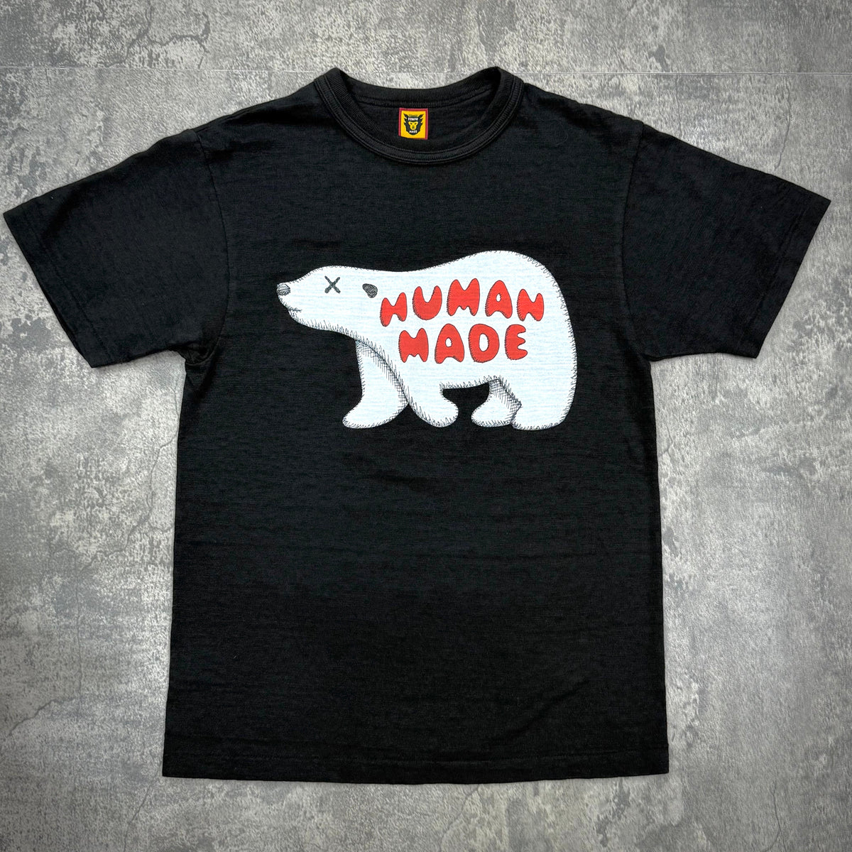 Human Made x KAWS #7 T-shirt - Black | In stock – WEAR43WAY