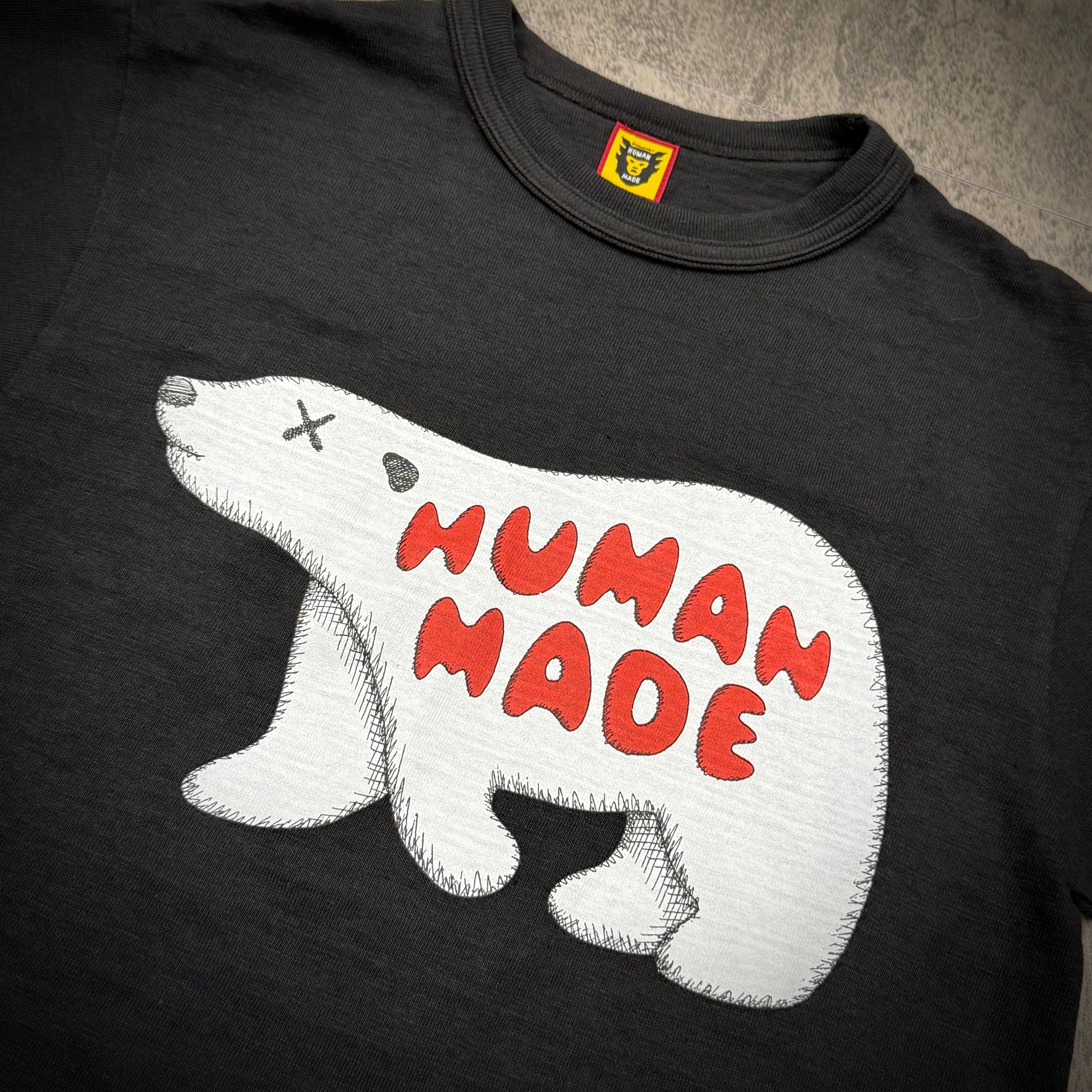 Human Made x KAWS #7 T-shirt - Black | In stock – WEAR43WAY