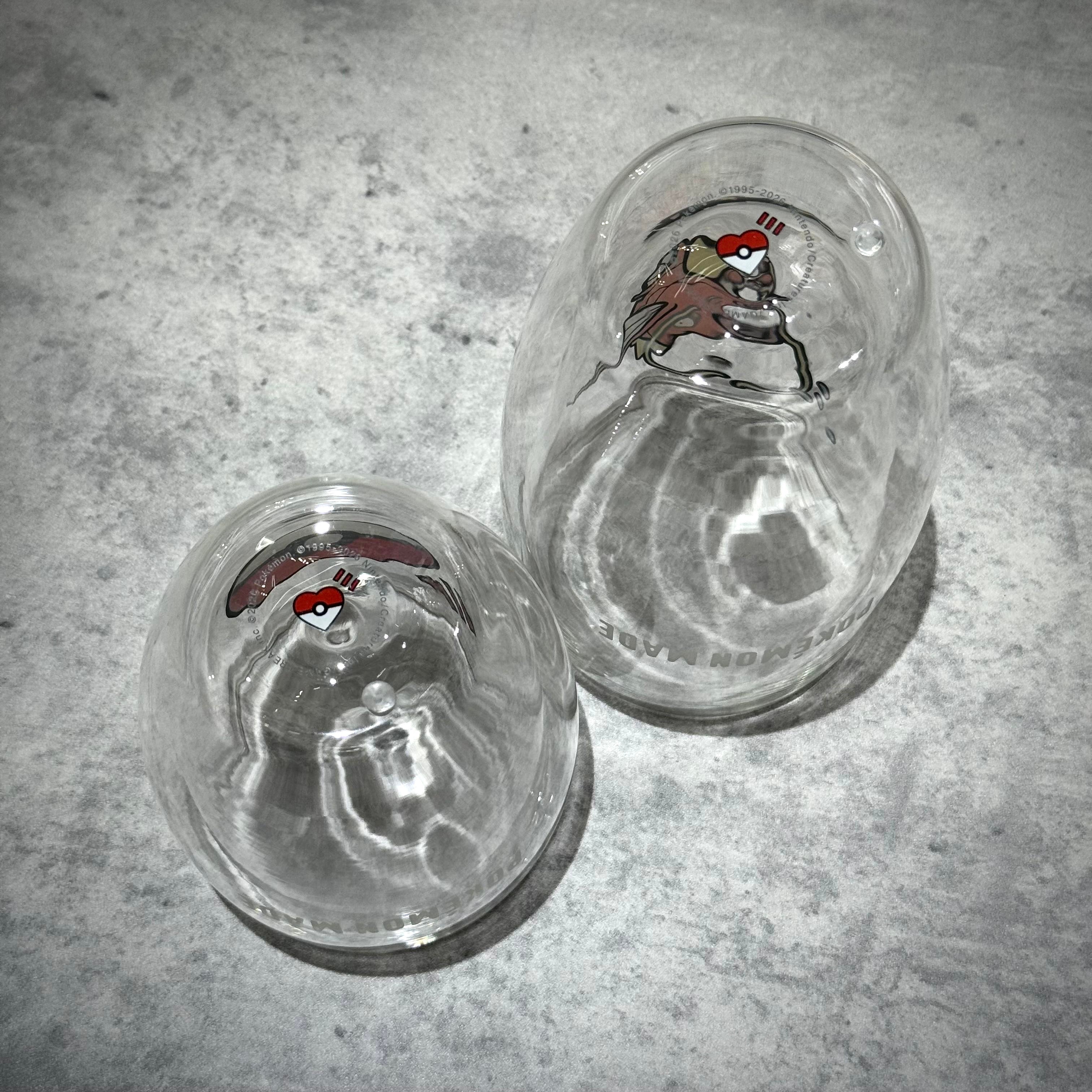 Human Made x Pokemon Double Wall Glass featuring playful Pokemon graphics.